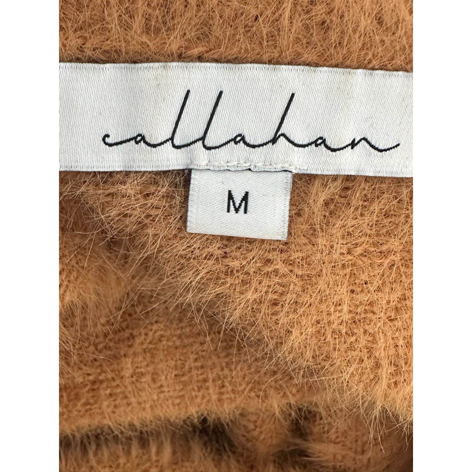 Other Callahan brown camel long sleeves fuzzy sweater size M Size M / US 6-8 / IT 42-44 - 3 Thumbnail