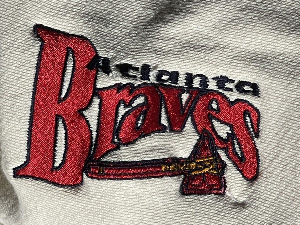 MLB 1992 The Game Atlanta Braves Grail Milk vintage Sweatshirt Size US L / EU 52-54 / 3 - 3 Thumbnail