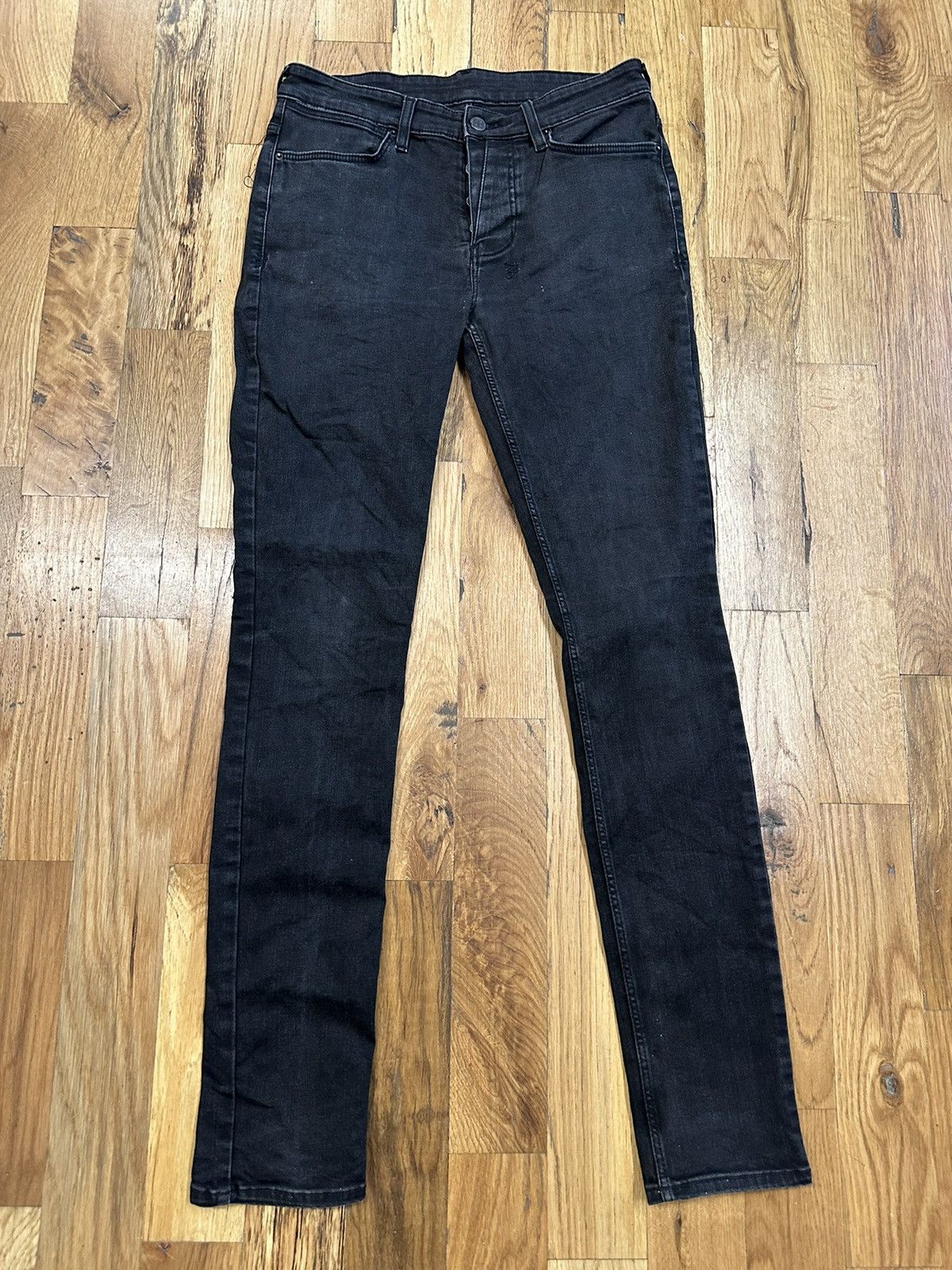 Ksubi Ksubi Plain Black Denim Jeans Size 31 Size US 31 - 1 Thumbnail