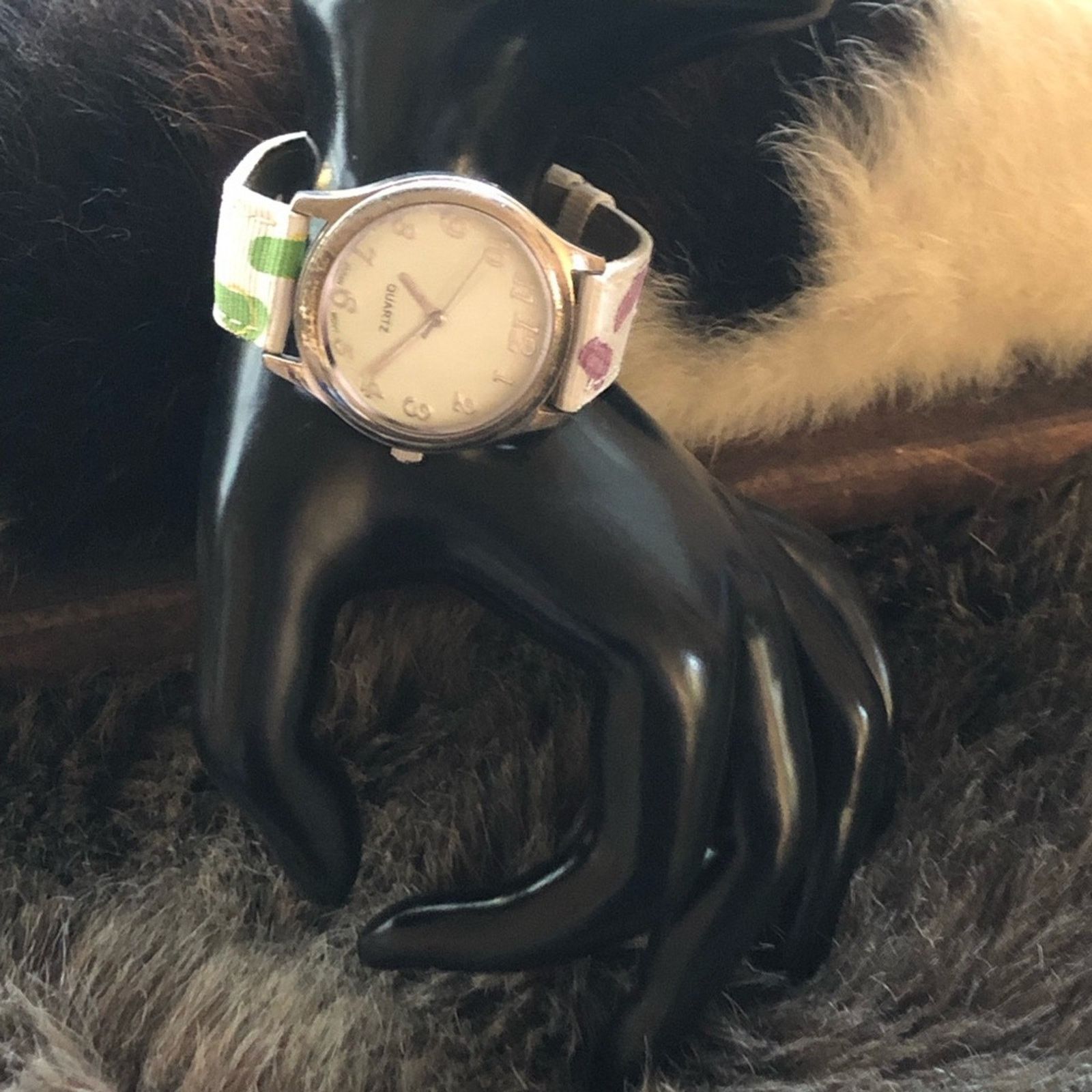 Other Flip flip colorful pattern canvas band watch Size ONE SIZE - 1 Thumbnail