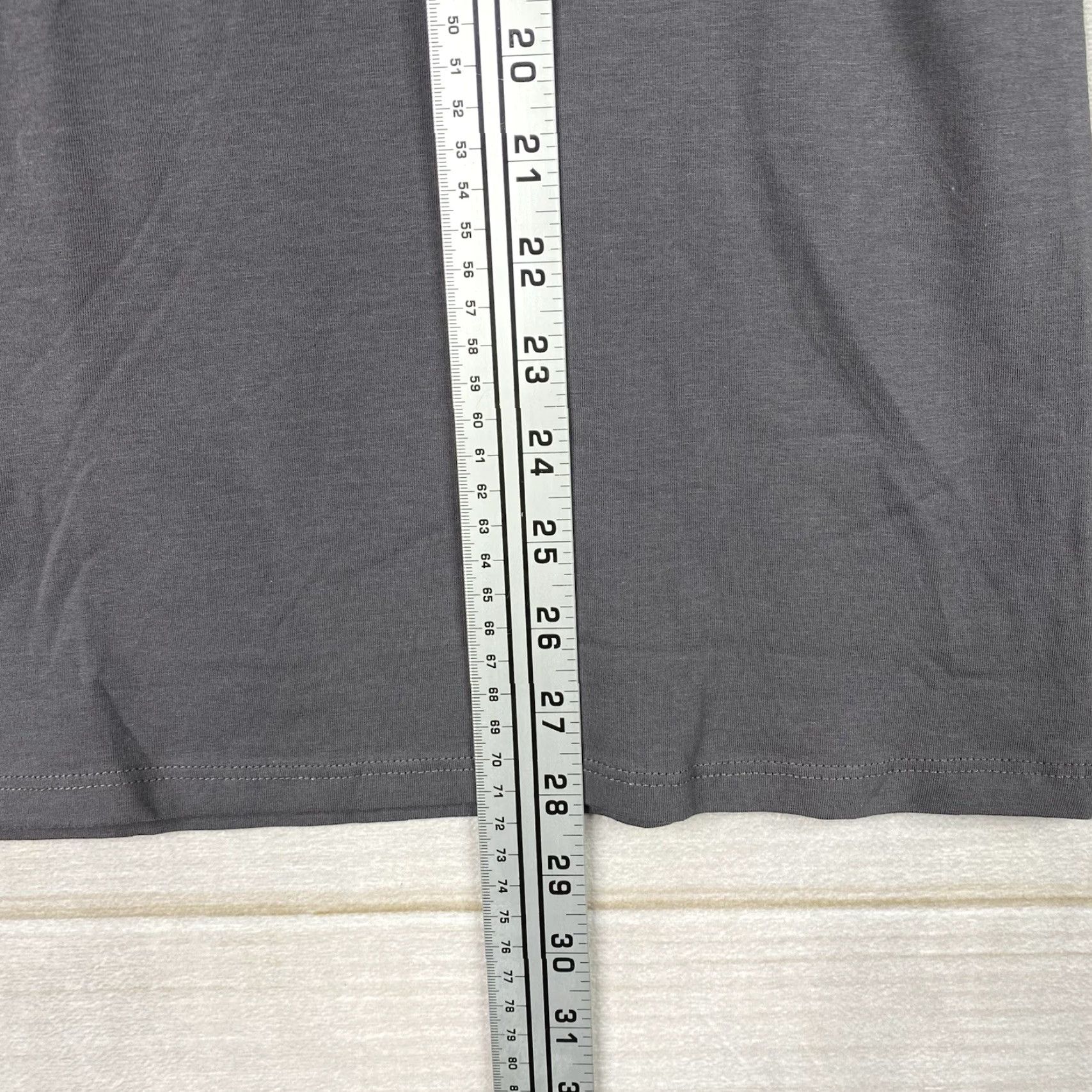 Vintage Duluth Womens Henley Top 2XL Gray V-Neck Stretch Pullover 1/4 Button Shirse T-Shirt Casual Workwear Baseball Mode Size XXL / US 16-18 / IT 52-54 - 4 Thumbnail