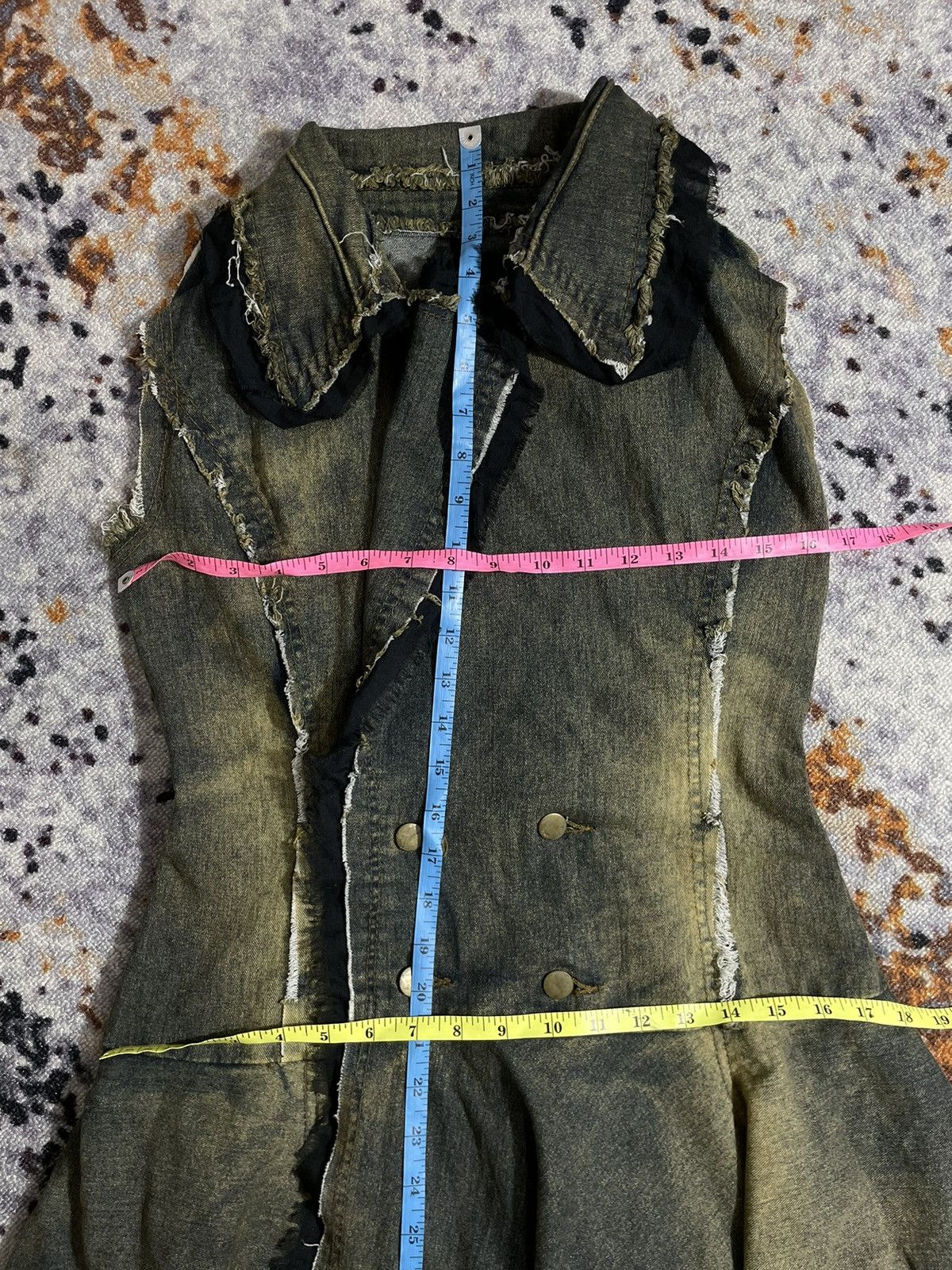 Japanese Brand Vintage Rare Distressed Dress goa mudmax ifsix style Size S / US 4 / IT 40 - 18 Thumbnail