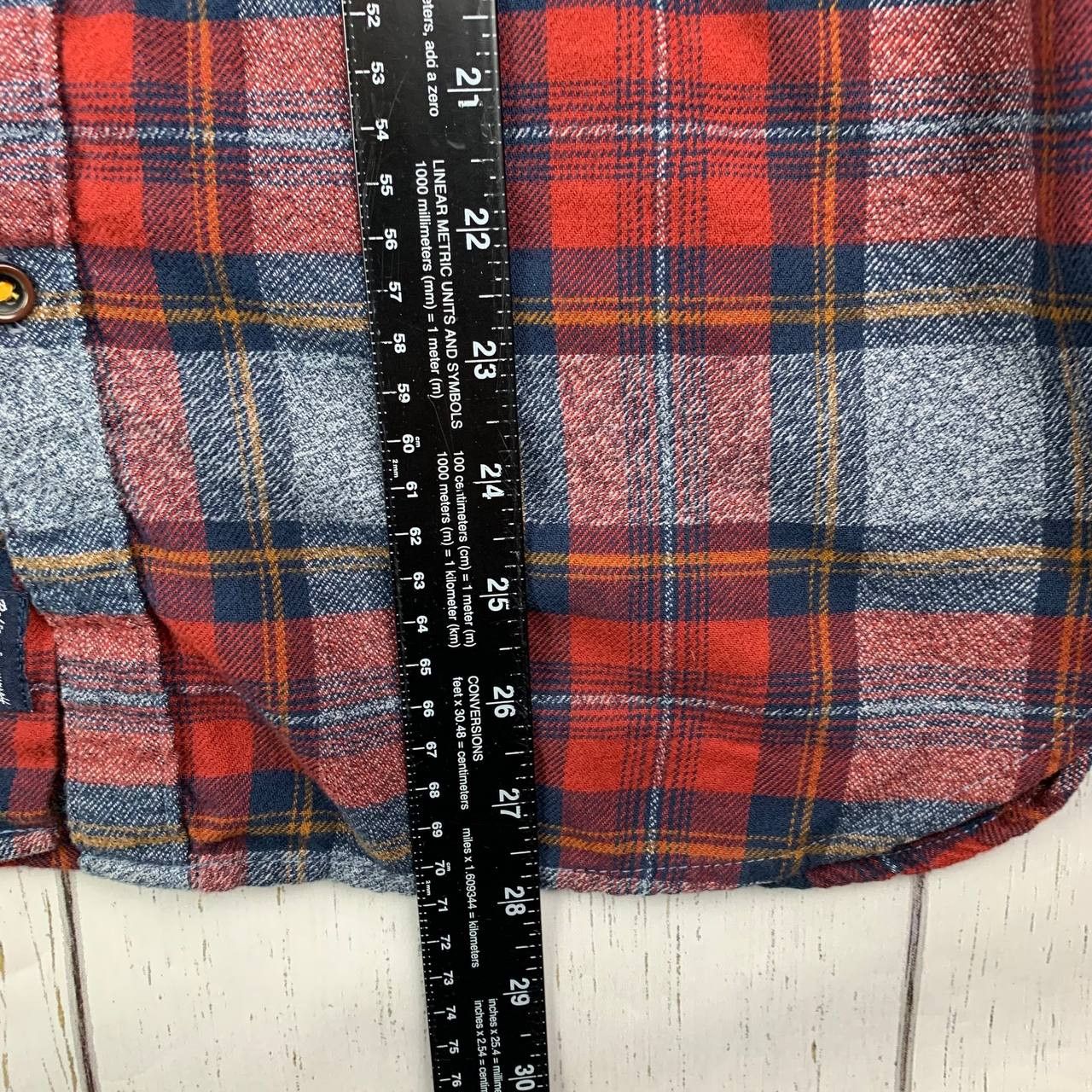 Other Denim & Flower Medium Plaid Long Sleeve Button Down Shirt Size US M / EU 48-50 / 2 - 7 Thumbnail