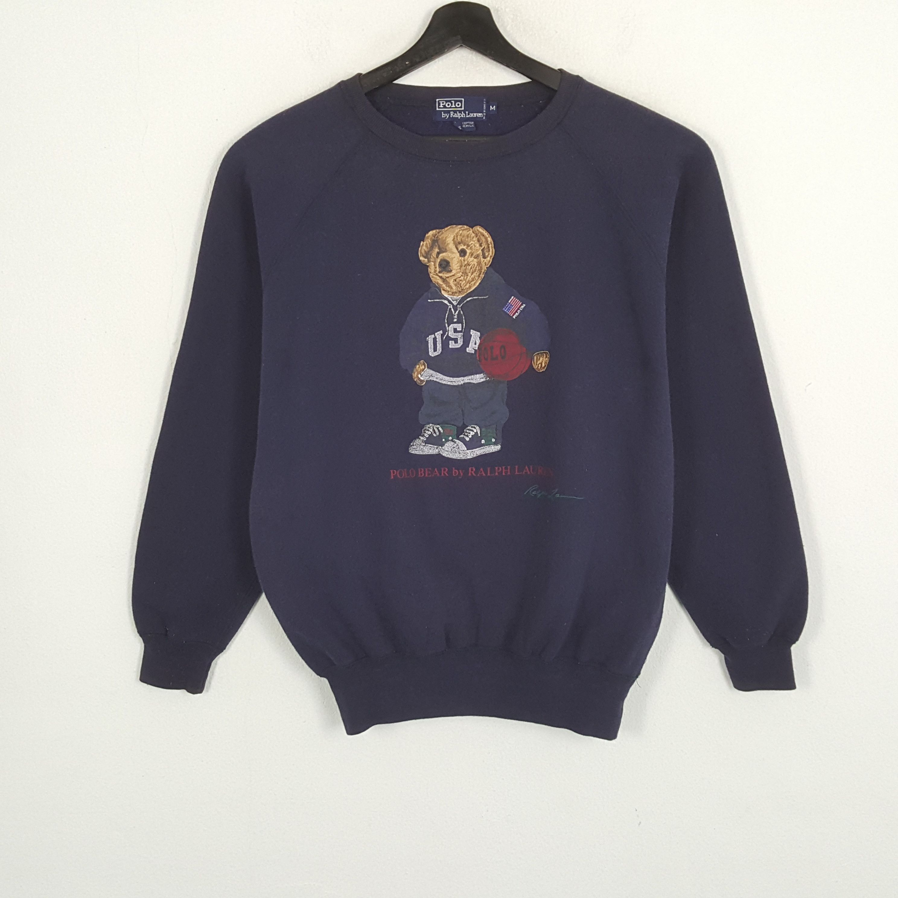 Polo Ralph Lauren POLO BEAR by RALPH LAUREN USA Design Fashion Sweatshirt Size US M / EU 48-50 / 2 - 1 Thumbnail