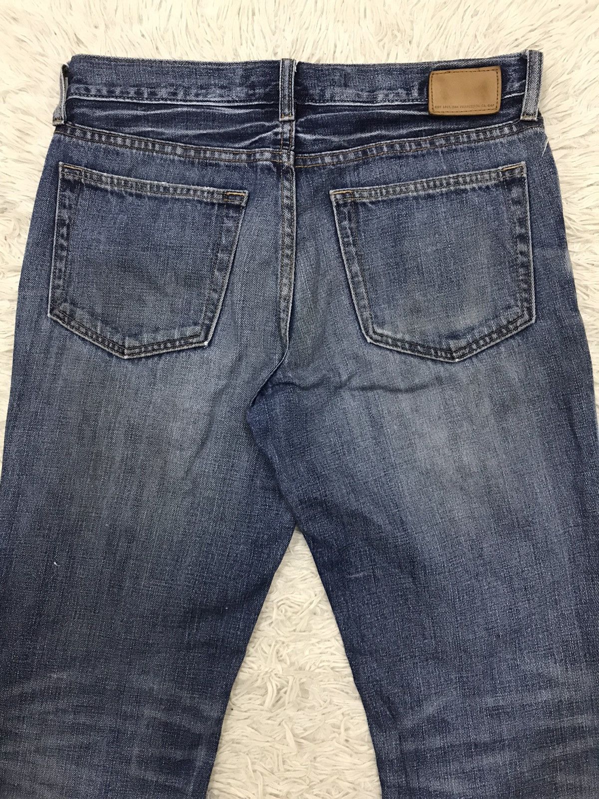 Gap Gap Patchwork Design Straight Fit Denim Jeans Size US 30 / EU 46 - 9 Thumbnail