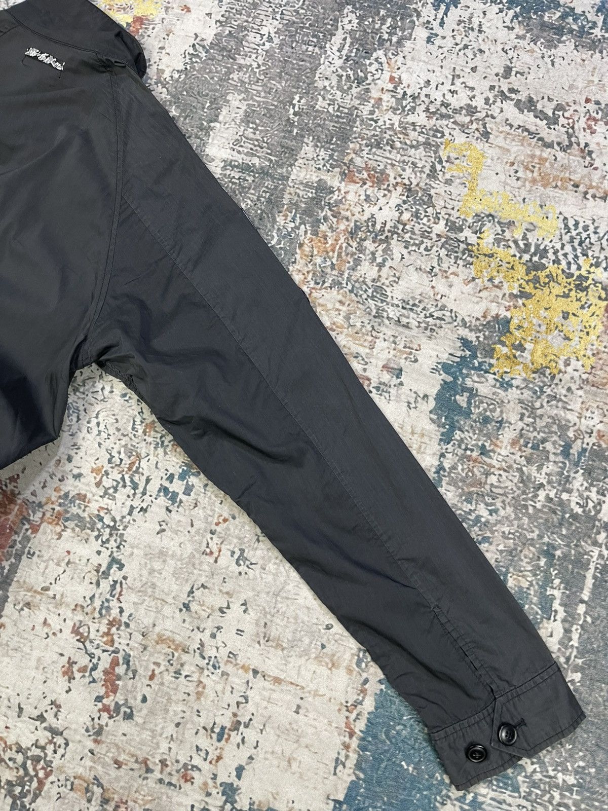 Number (N)ine Number Nine Black Emblem Patch Logo Zip Up Blouson Jacket Size US M / EU 48-50 / 2 - 4 Thumbnail