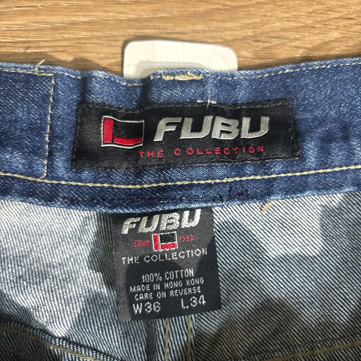 Fubu FUBU Baggy Dark Wash Jeans Size 36 Size US 36 / EU 52 - 6 Thumbnail