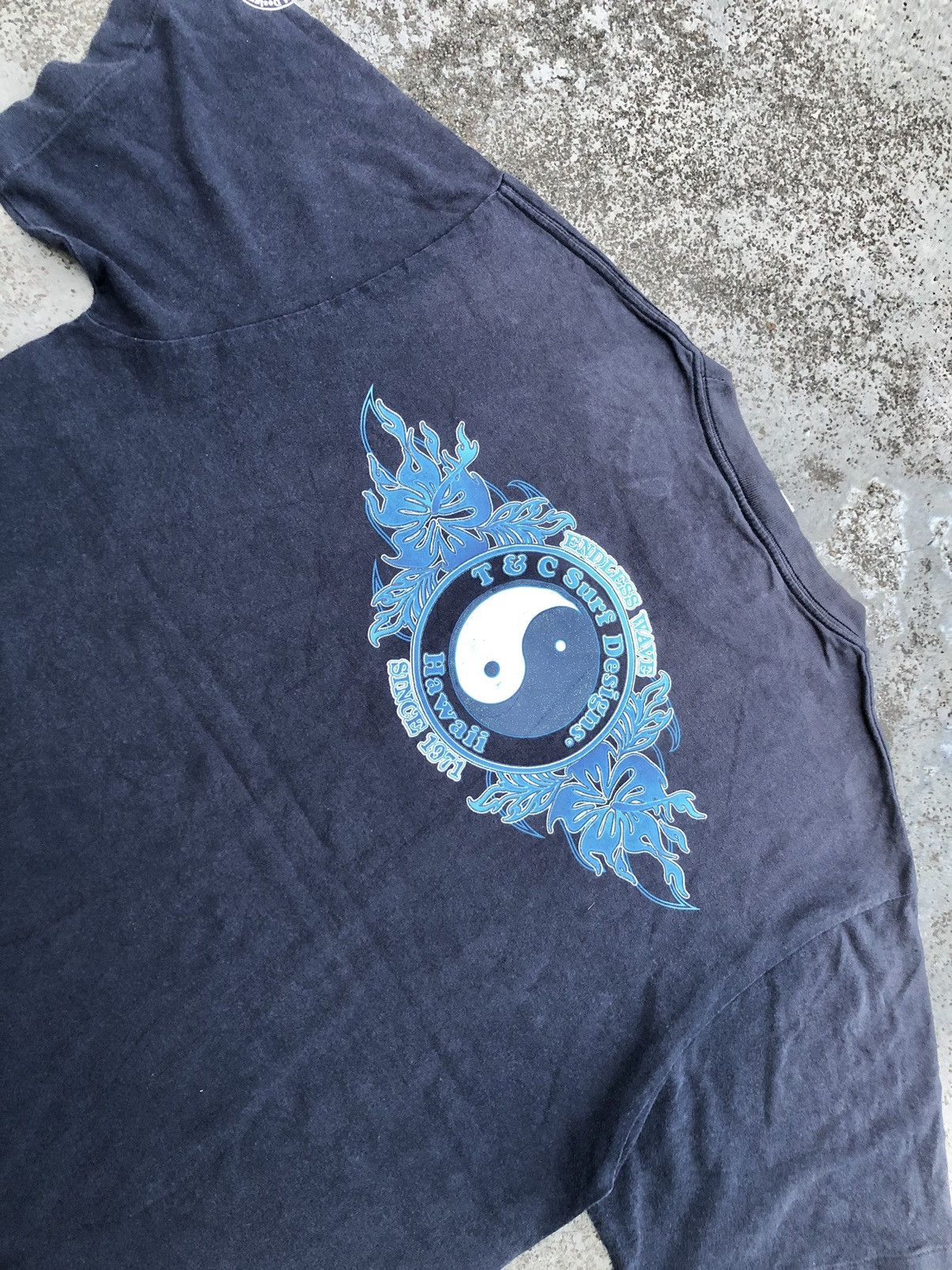 Vintage VINTAGE SUN FADED TOWN & COUNTRY SURF DESIGN TEE Size US M / EU 48-50 / 2 - 7 Thumbnail