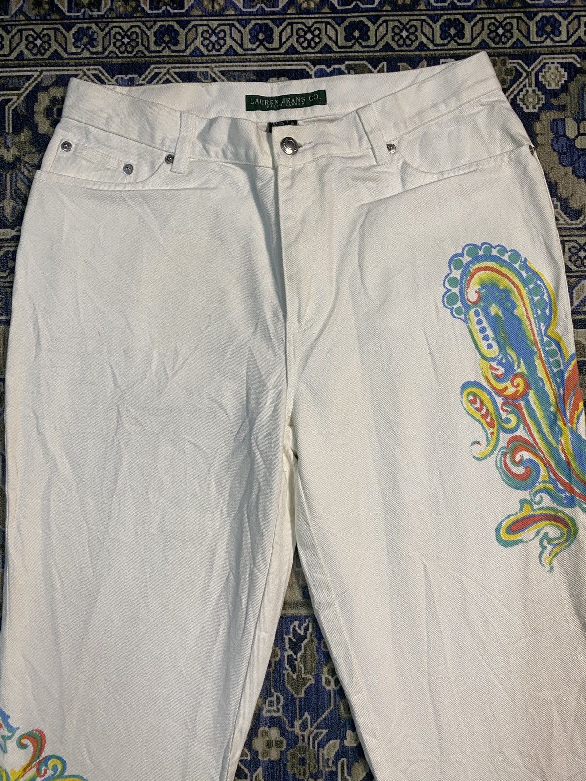 Lauren Jeans Co. White Jeans