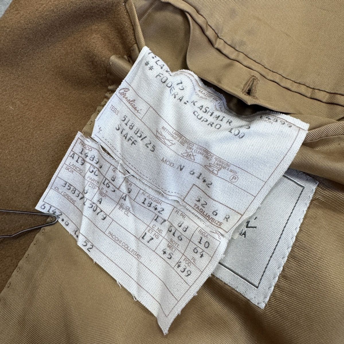 Corneliani Corneliani Linea Sartoria Wool Cashmere Blazer Men Size 52R Size 52R - 19 Thumbnail