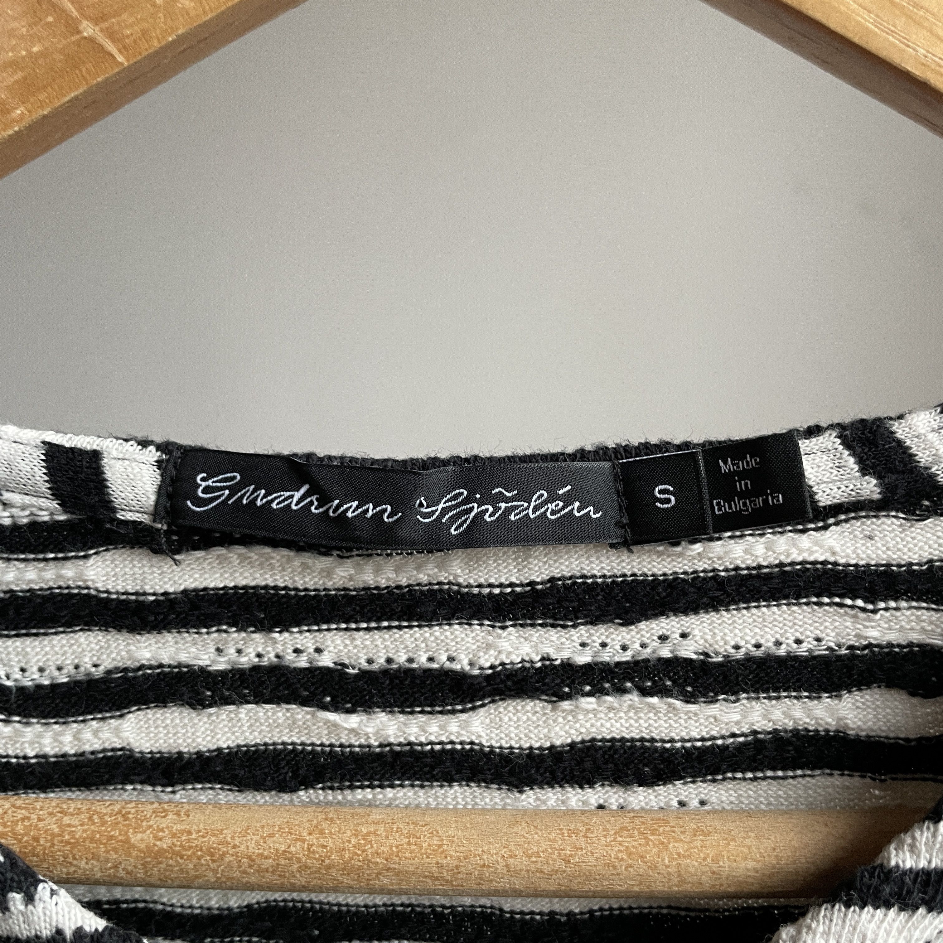 Gudrun Sjoden Gudrun Sjoden Striped Cotton Knitted Midi Tunic Dress Size S / US 4 / IT 40 - 6 Thumbnail