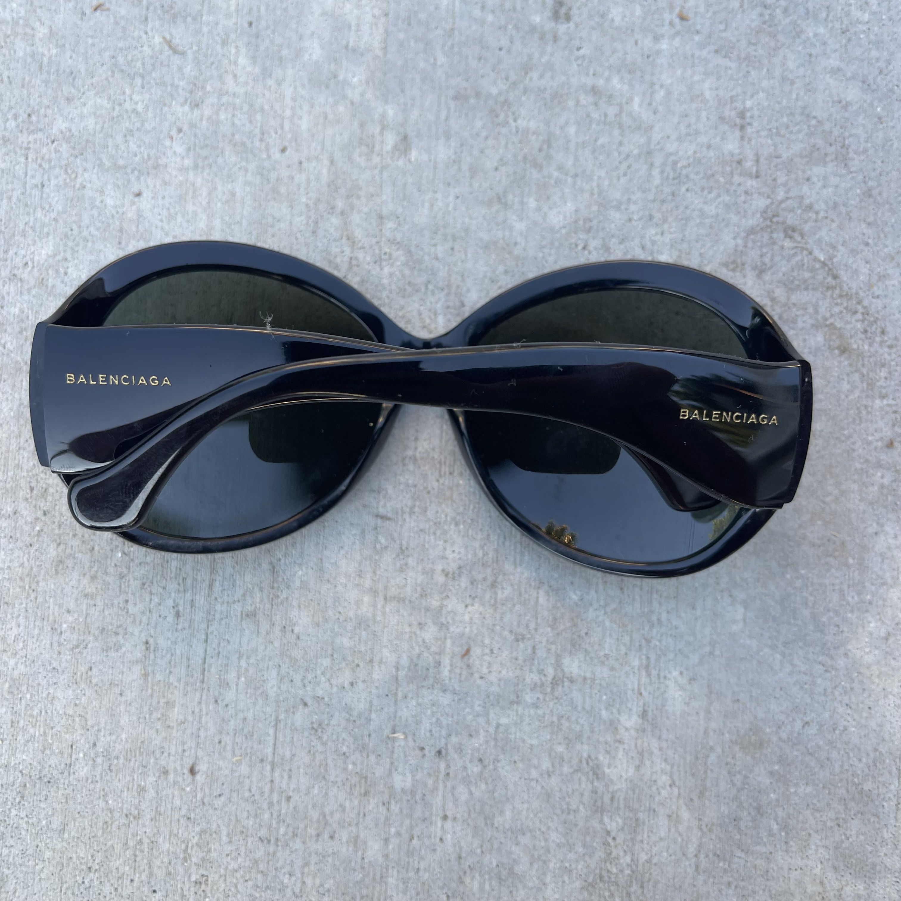 Balenciaga Balenciaga Round Sun Glasses Size ONE SIZE - 2 Thumbnail