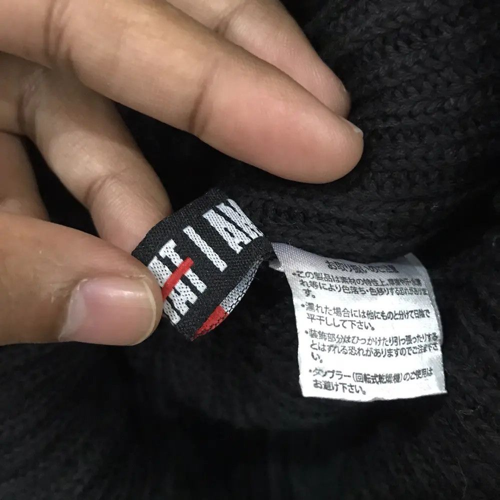Japanese Brand × Vintage I Am What I Am Plain Beanie Hat Size ONE SIZE - 6 Thumbnail