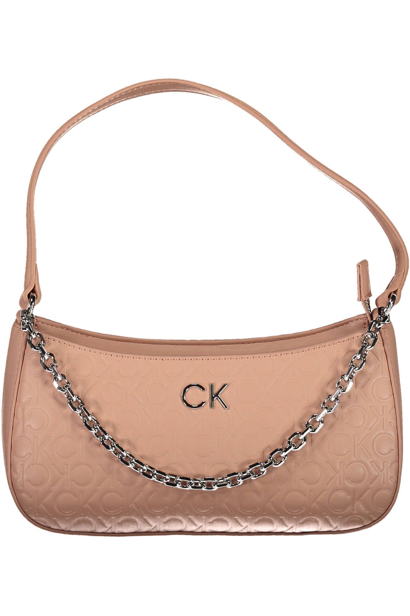 Calvin Klein Pink Polyester Women Women's Handbag Size ONE SIZE - 1 Thumbnail