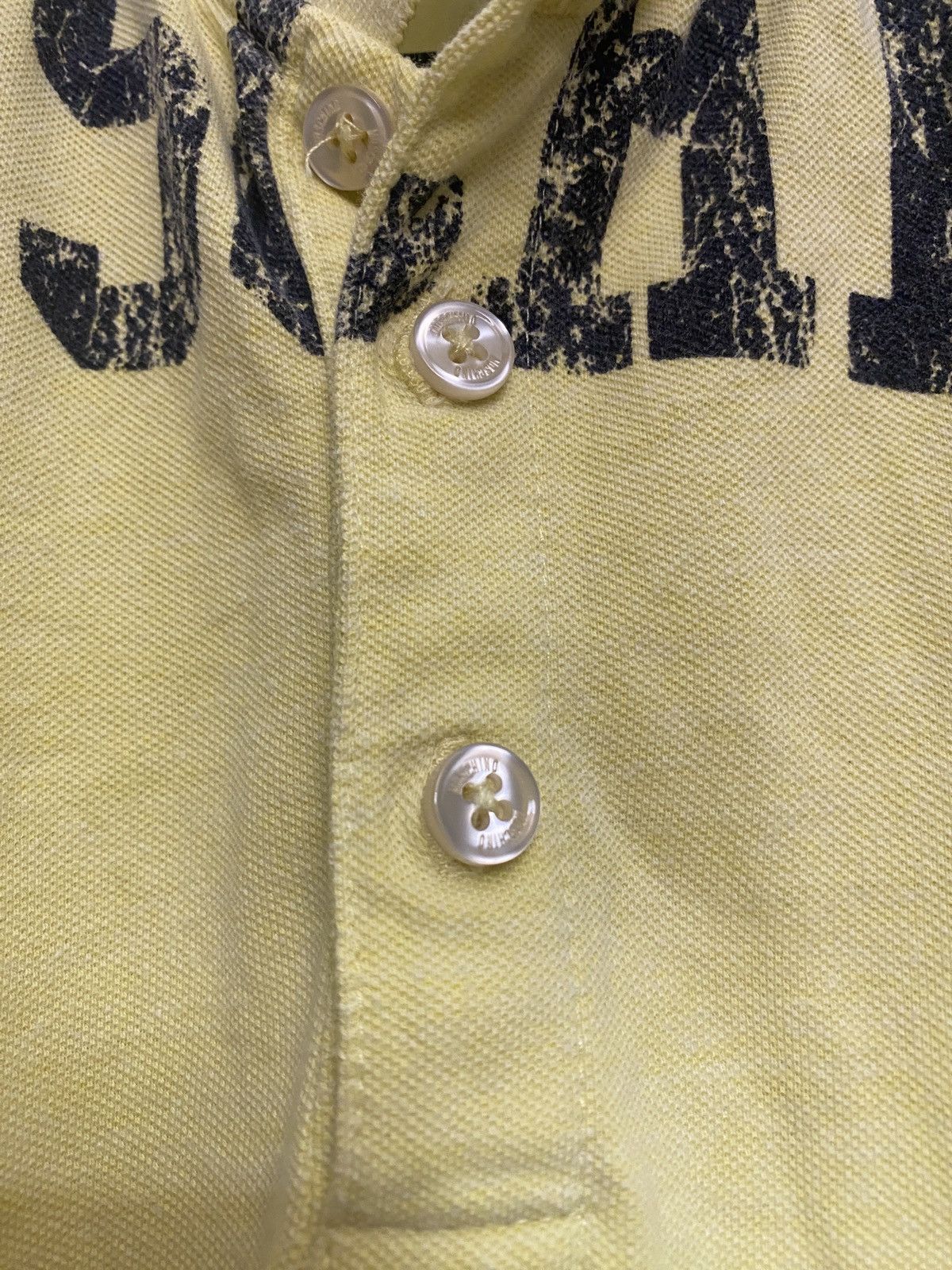 Moschino Moschino big logo drip polo shirt Size US S / EU 44-46 / 1 - 6 Thumbnail