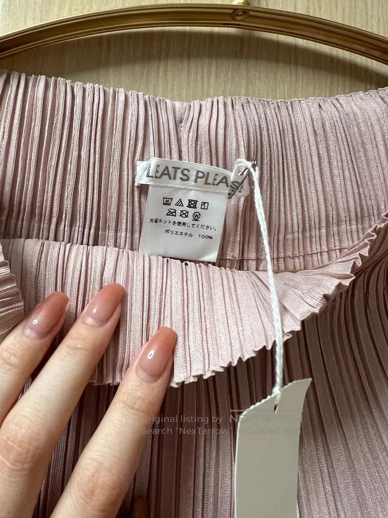 Issey Miyake Issey Miyake size:5 Pink Pants Size 22" - 6 Thumbnail