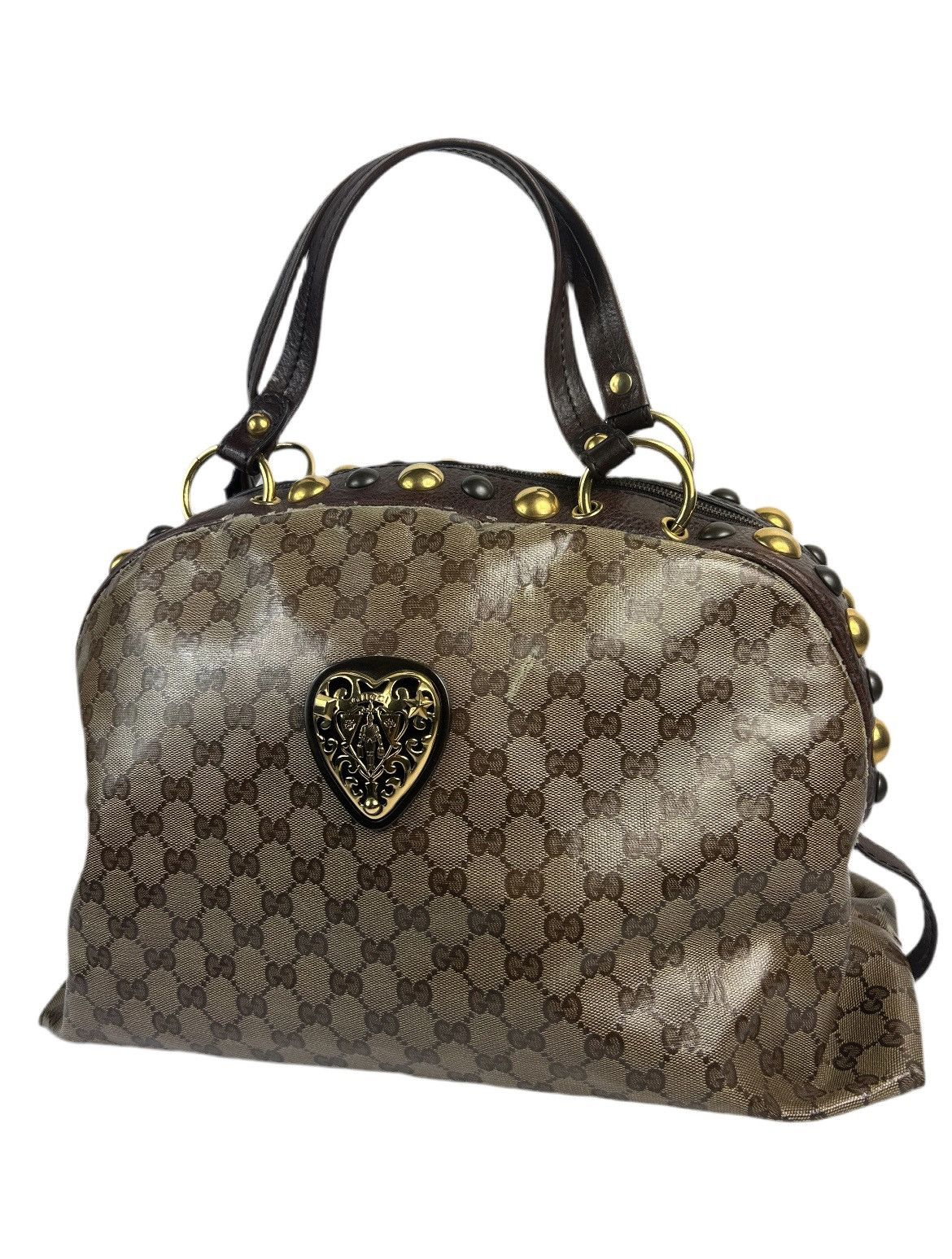 Gucci Gucci GG Crest Monogram Shoulder Bag Size ONE SIZE - 1 Thumbnail