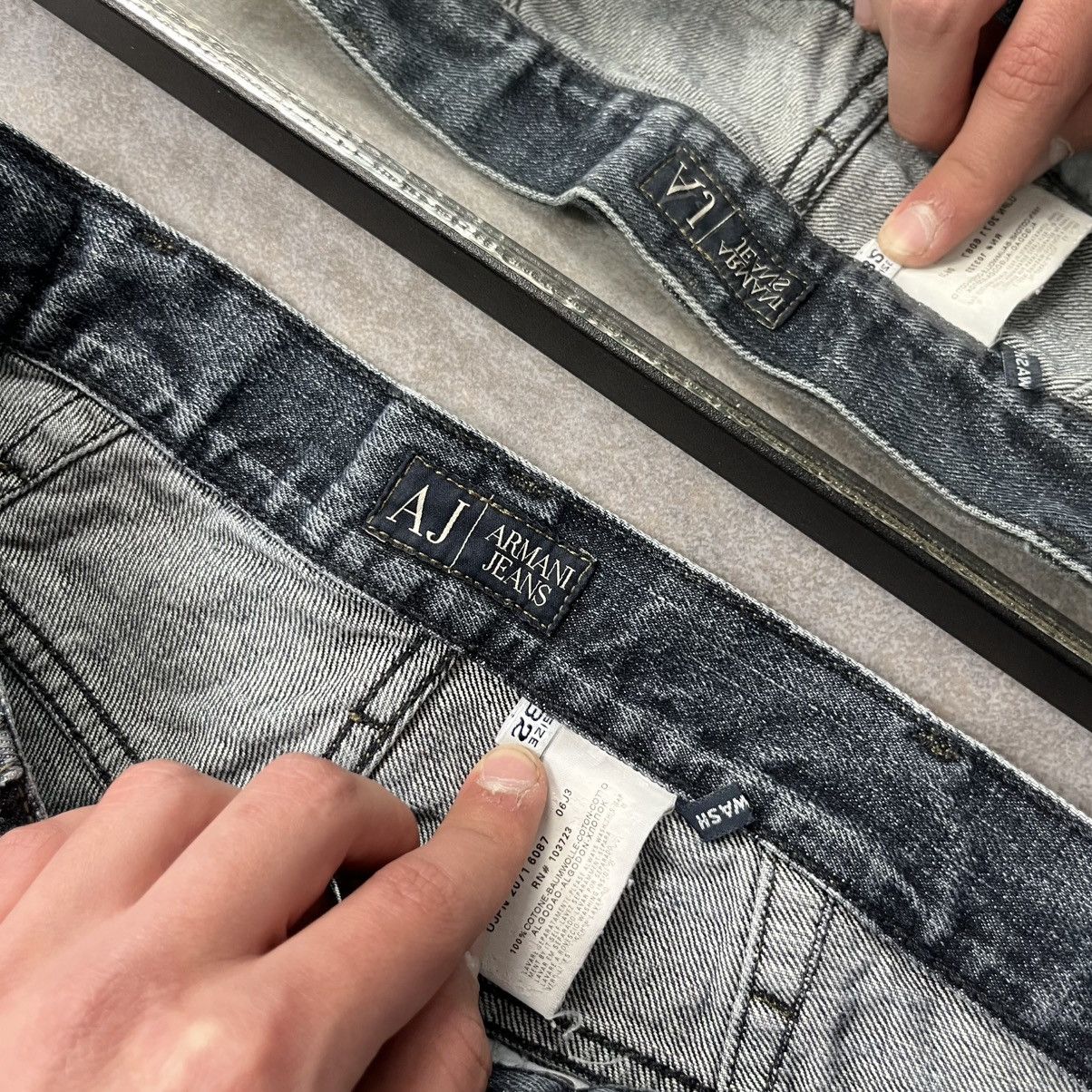 Armani ARMANI VINTAGE METAL LOGO JEANS IF SIX WAS NINE LGB GLAMOUR Size US 32 / EU 48 - 9 Thumbnail