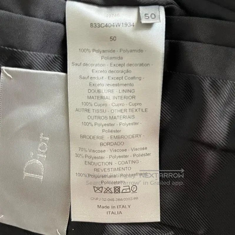 Other Dior Black Spring Autumn Men's Jacket . Size US L / EU 52-54 / 3 - 4 Thumbnail