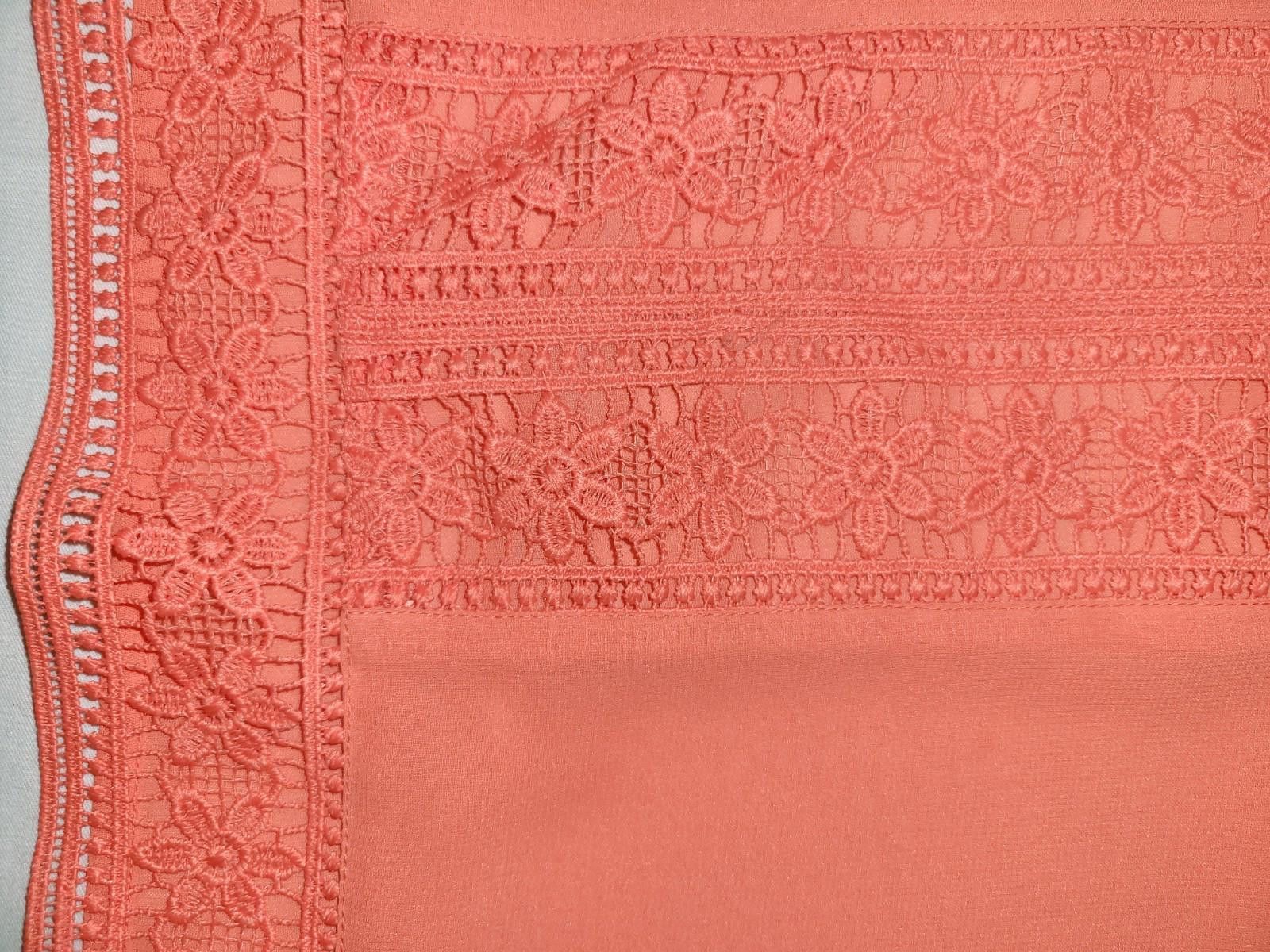 Halo Halo women's XL salmon tunic blouse Size XL / US 12-14 / IT 48-50 - 6 Thumbnail