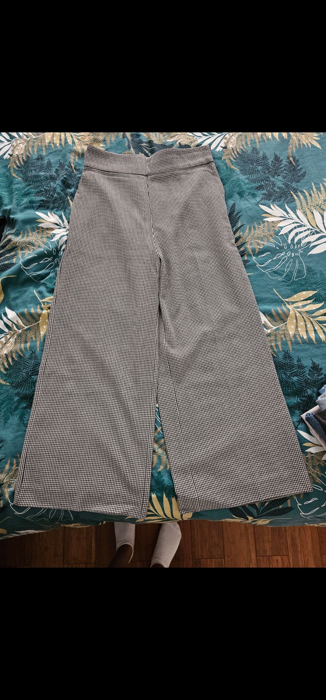 Mango Checkered pants Size 27" / US 4 / IT 40 - 2 Thumbnail