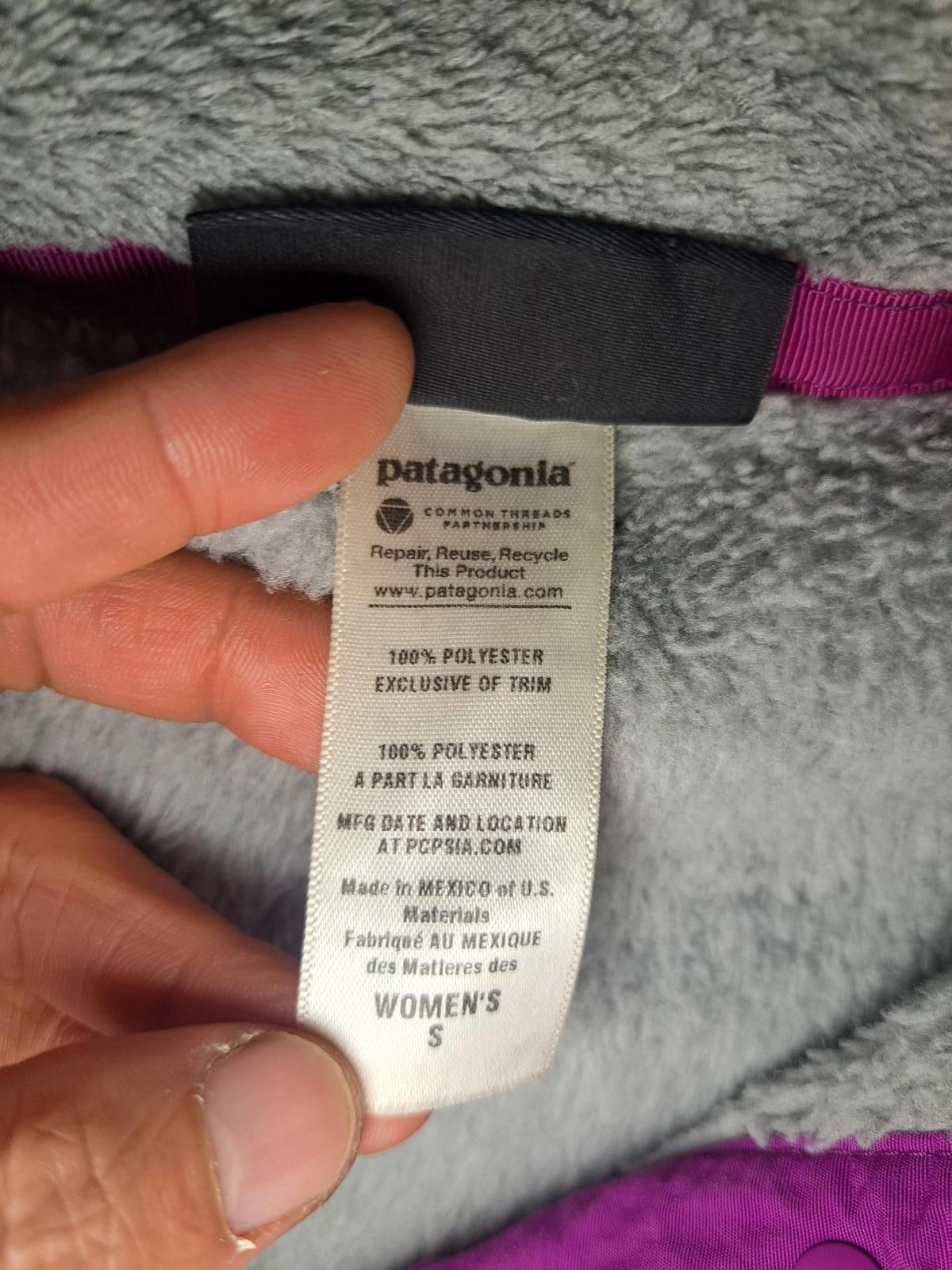 Patagonia Patagonia Snap T Pullover Jacket Womens Small Gray Polartec Size S / US 4 / IT 40 - 4 Thumbnail