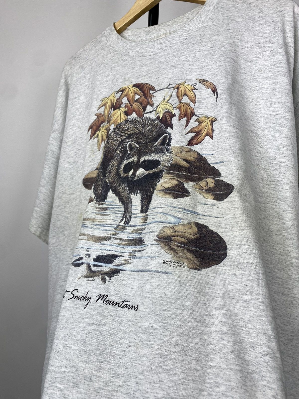 Habitat × Vintage Vintage 90s Vintage Habitat Great Smoky Mountains t shirt Size US XL / EU 56 / 4 - 3 Thumbnail