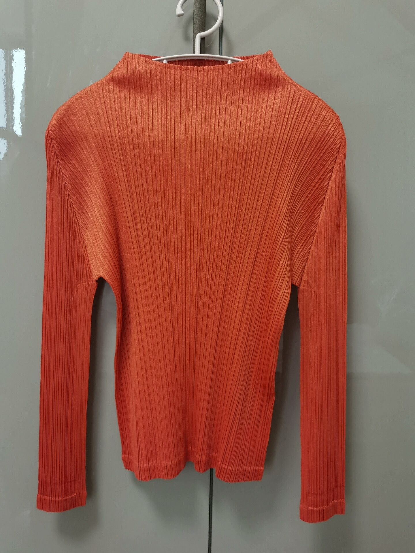 Issey Miyake Issey Miyake Pleated Long Sleeve Top Size XL / US 12-14 / IT 48-50 - 1 Thumbnail