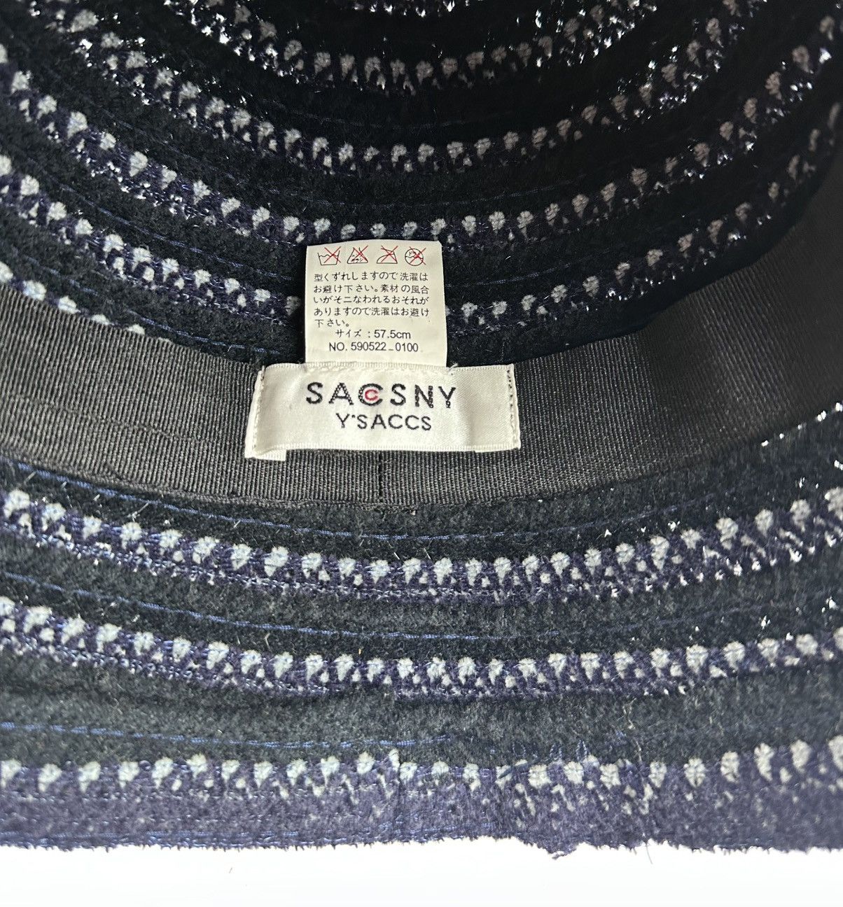 Yohji Yamamoto Yohji Yamamoto Hat - TC 41 Size ONE SIZE - 7 Thumbnail