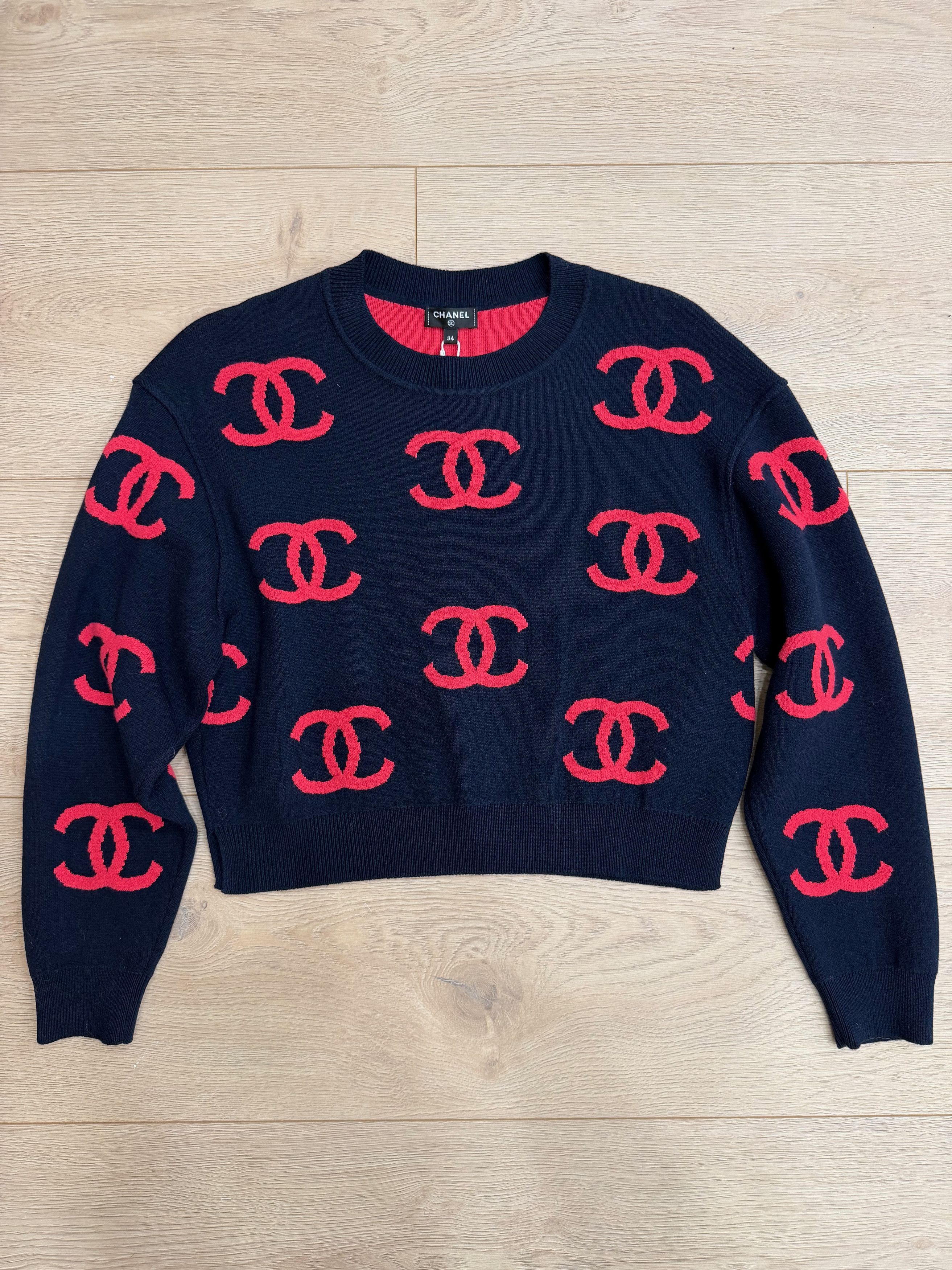 Chanel Chanel 21P Pink CC Logo Cashmere Jumper Pullover Sweater 34 Size XXS / US 00 / IT 34 - 2 Thumbnail