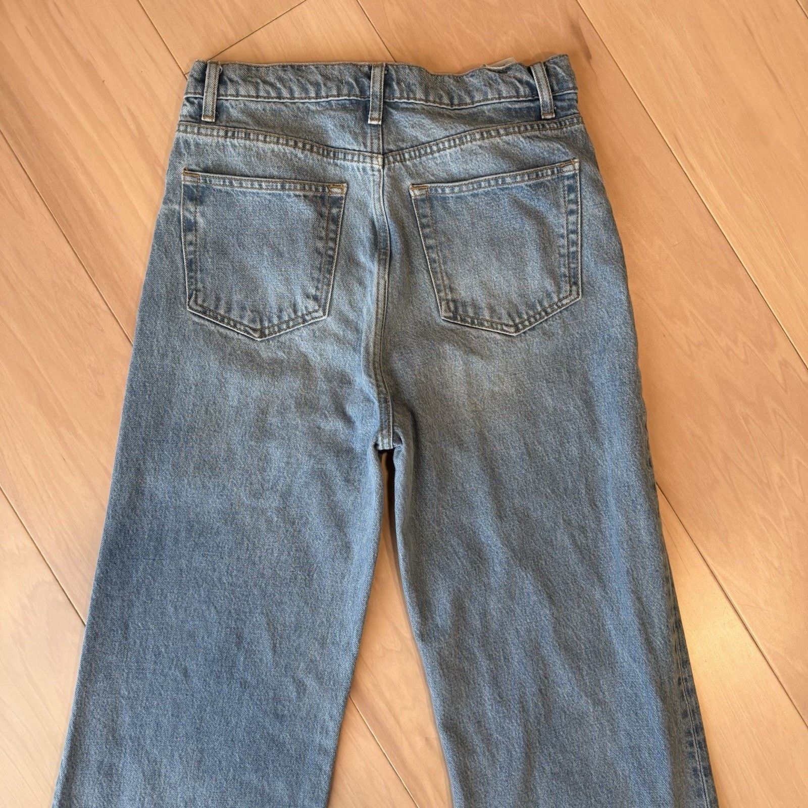 Reformation Reformation Wilder High Rise Wide Leg Cropped Jeans W 28 Size 28" / US 6 / IT 42 - 9 Thumbnail