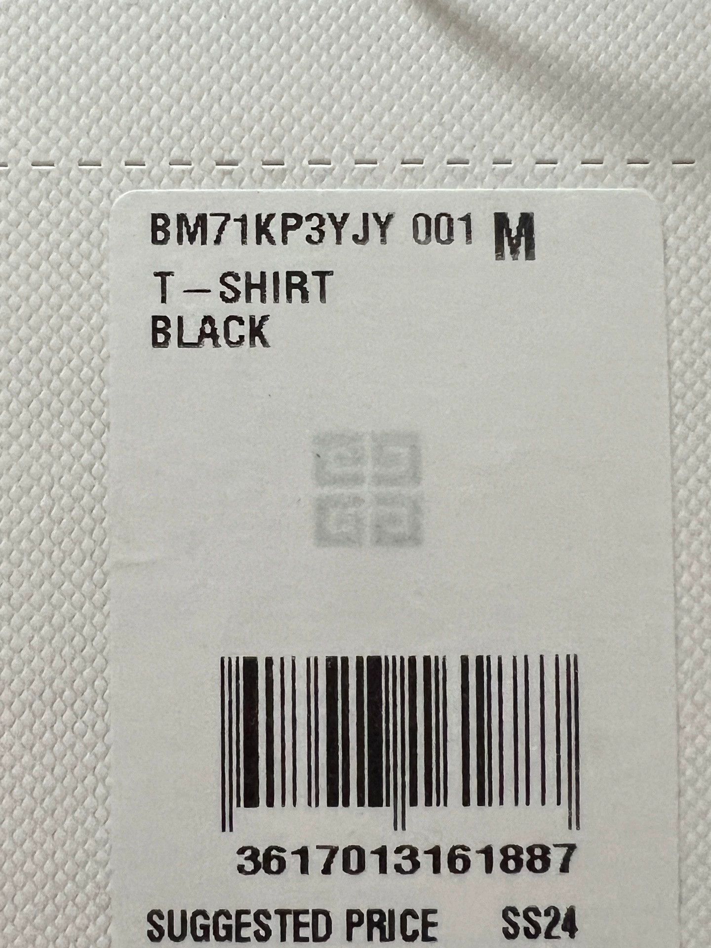 Givenchy givenchy black cotton printed long sleeve t-shirt Size US M / EU 48-50 / 2 - 6 Thumbnail