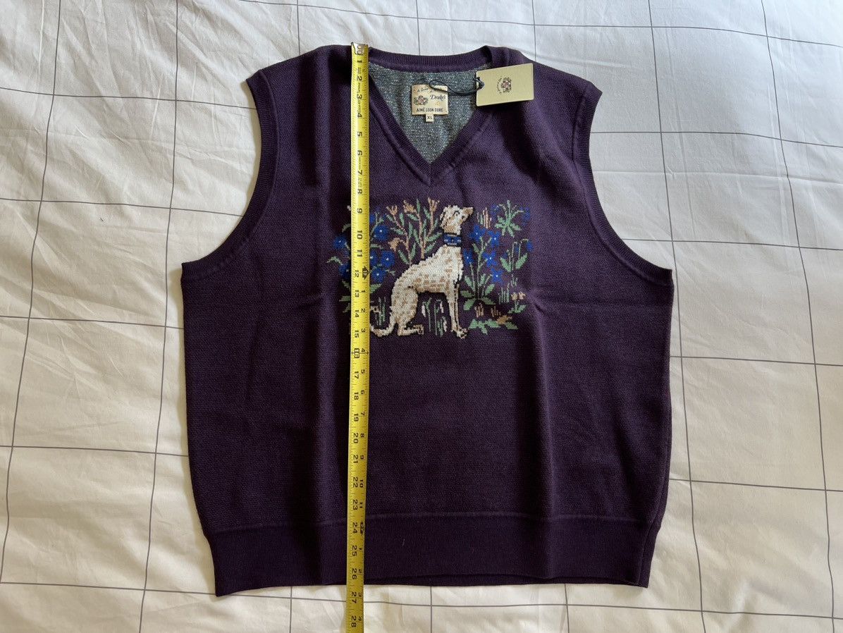 Aime Leon Dore × Drake's Aime Leon Dore ALD/Drake's Greyhound Sweater Vest Size XL Size US XL / EU 56 / 4 - 4 Thumbnail