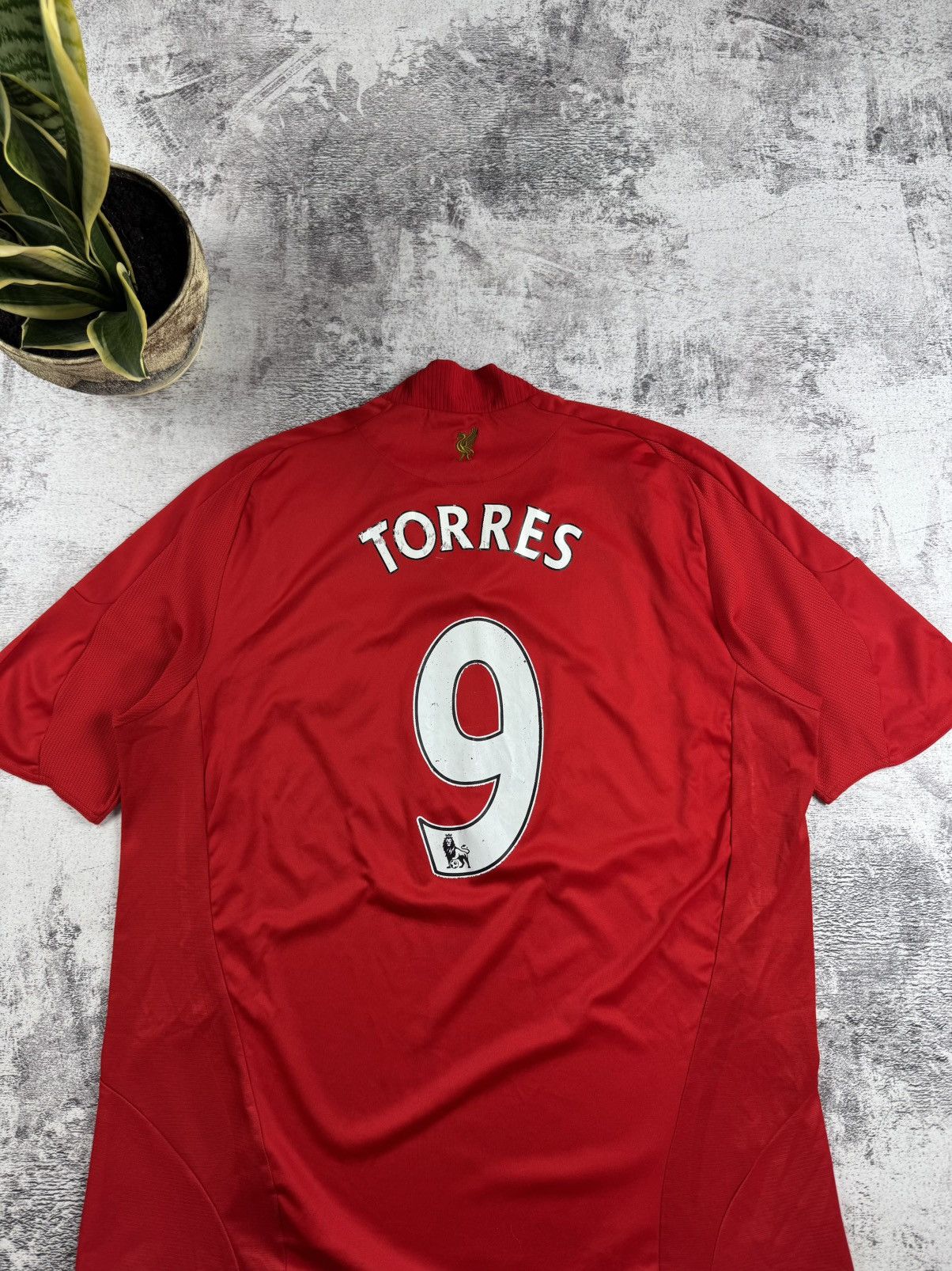 Adidas Vintage Liverpool 2008/2010 Away Football Shirt Jersey Kit Size US XL / EU 56 / 4 - 7 Thumbnail
