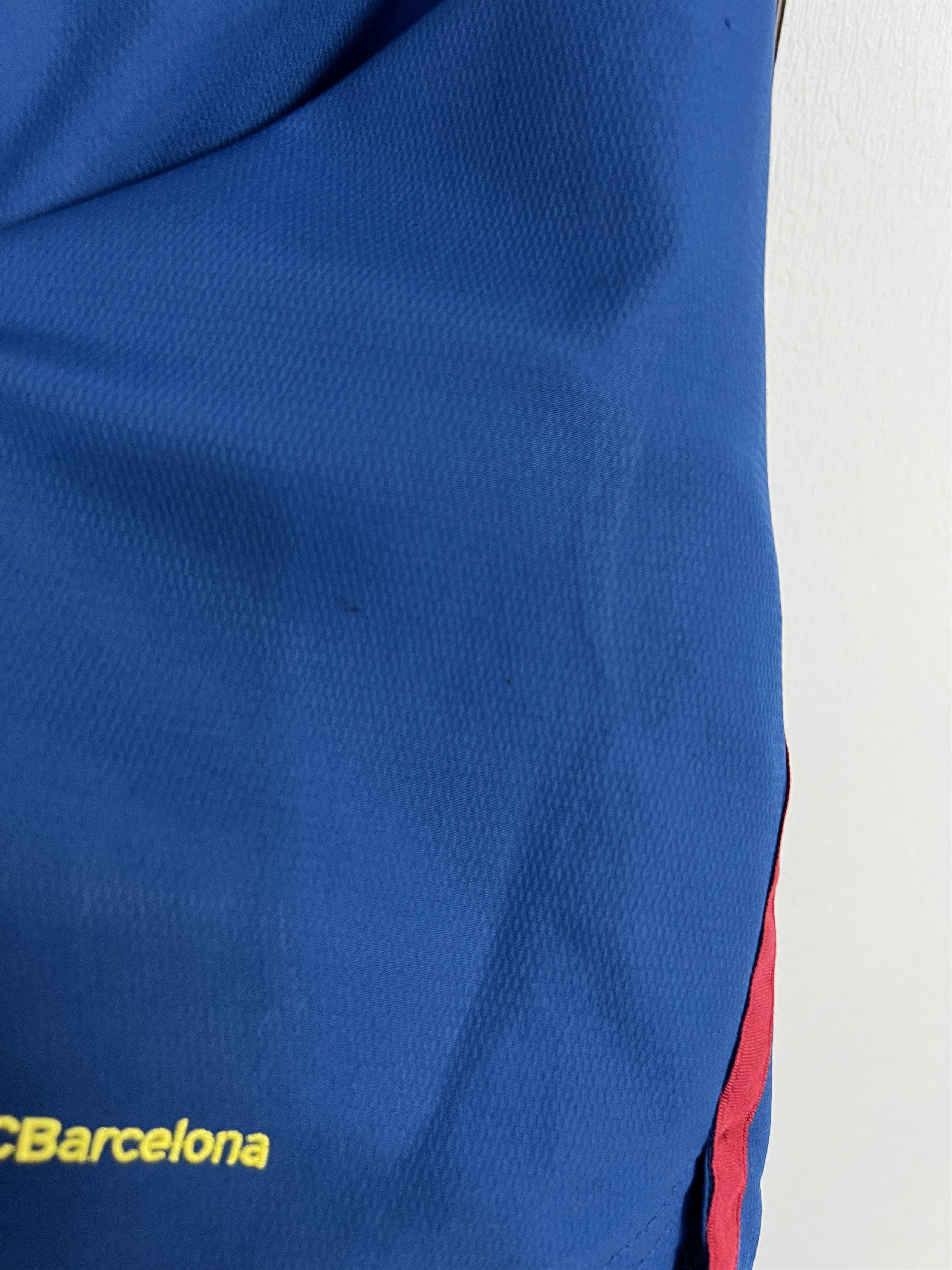 Nike Vintage Nike FC Barcelona Football Shorts Blue Soccer M Size US 32 / EU 48 - 15 Thumbnail