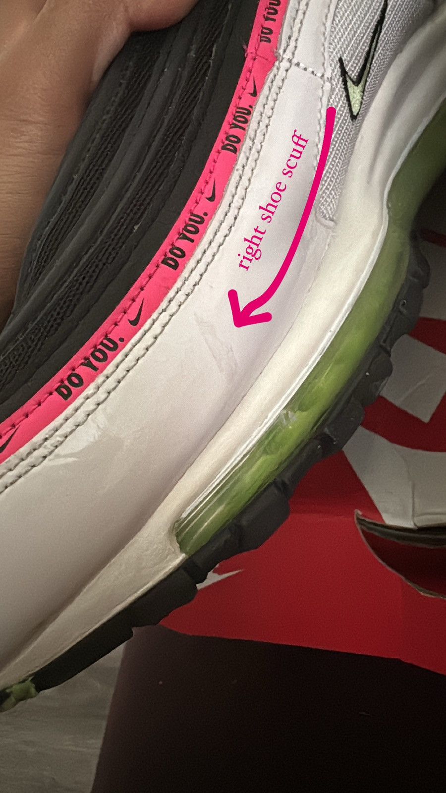 Nike Nike Air Max 97 ‘Do You’ Size US 12 / EU 45 - 8 Thumbnail