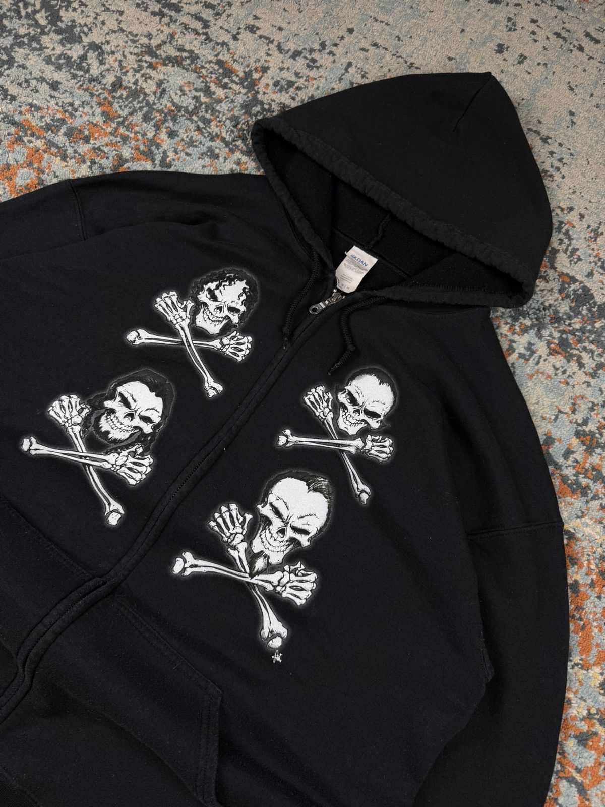 Metallica Vintage 00s Metallica birth school death zip hoodie Size US XL / EU 56 / 4 - 5 Thumbnail