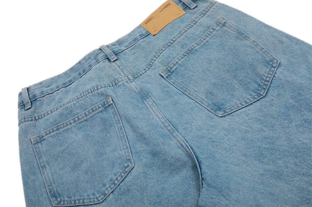 Japanese Brand × Jean Men's loose straight multi-pocket washed cargo jeans Size US 32 / EU 48 - 6 Thumbnail