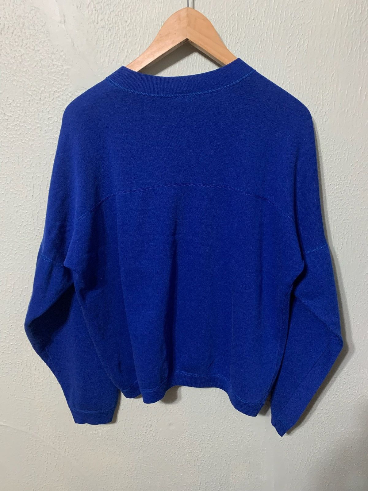Vintage Vintage Crewneck Button Neck Vintage Sweatshirt Size US XL / EU 56 / 4 - 1 Thumbnail