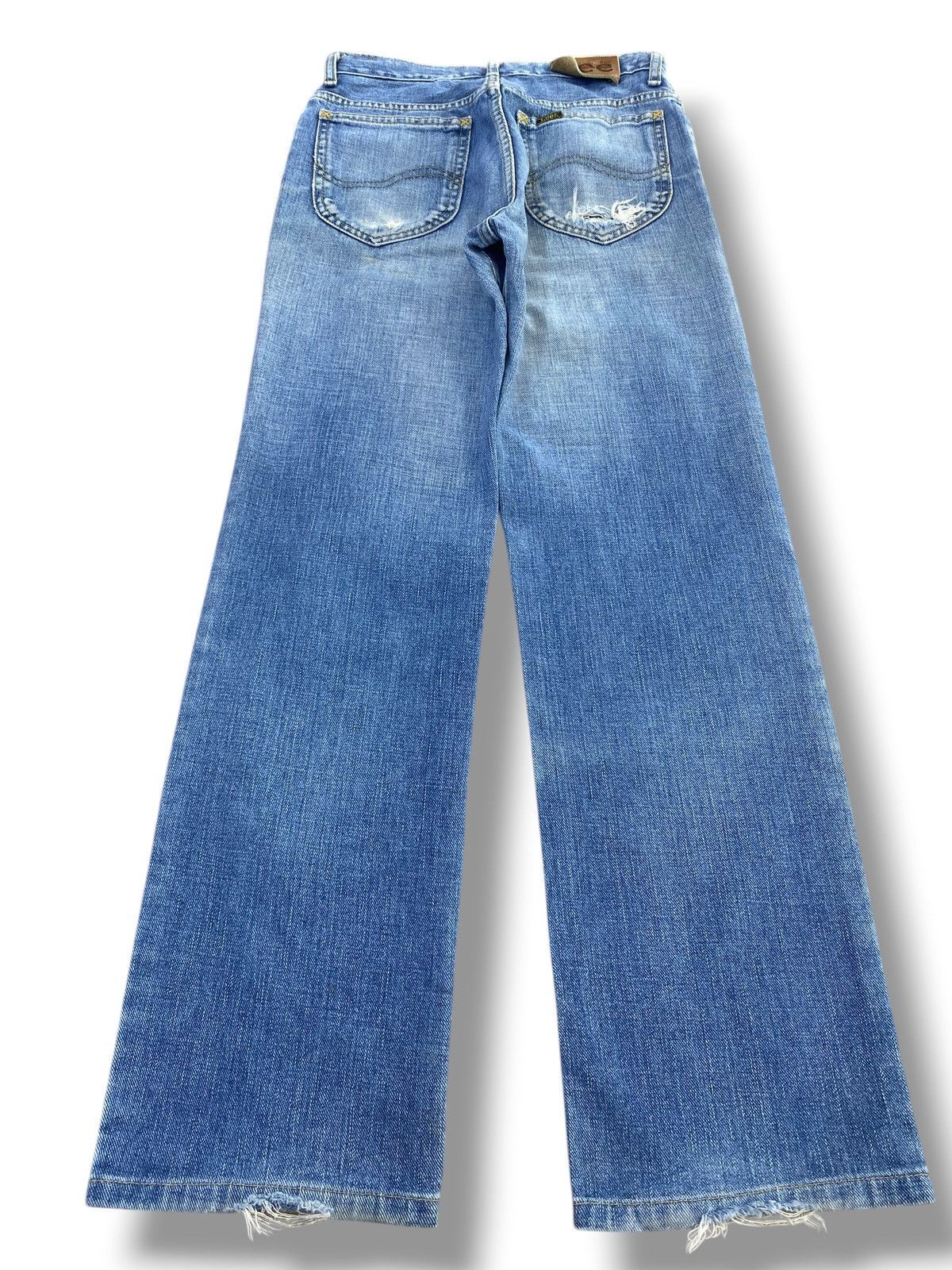 Lee Lee Riders Faded Blue Wash Style Loose Jeans Size US 26 / EU 42 - 3 Thumbnail