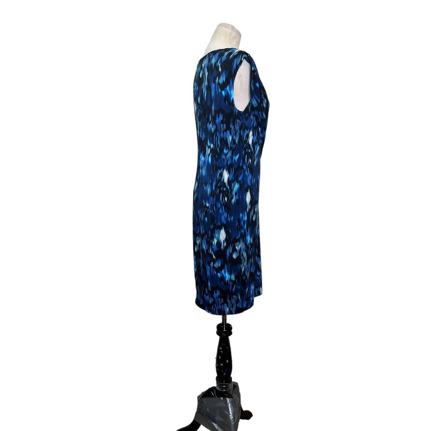 Donna Morgan Donna Morgan blue print sleeveless sheath dress size 4 Size S / US 4 / IT 40 - 7 Thumbnail