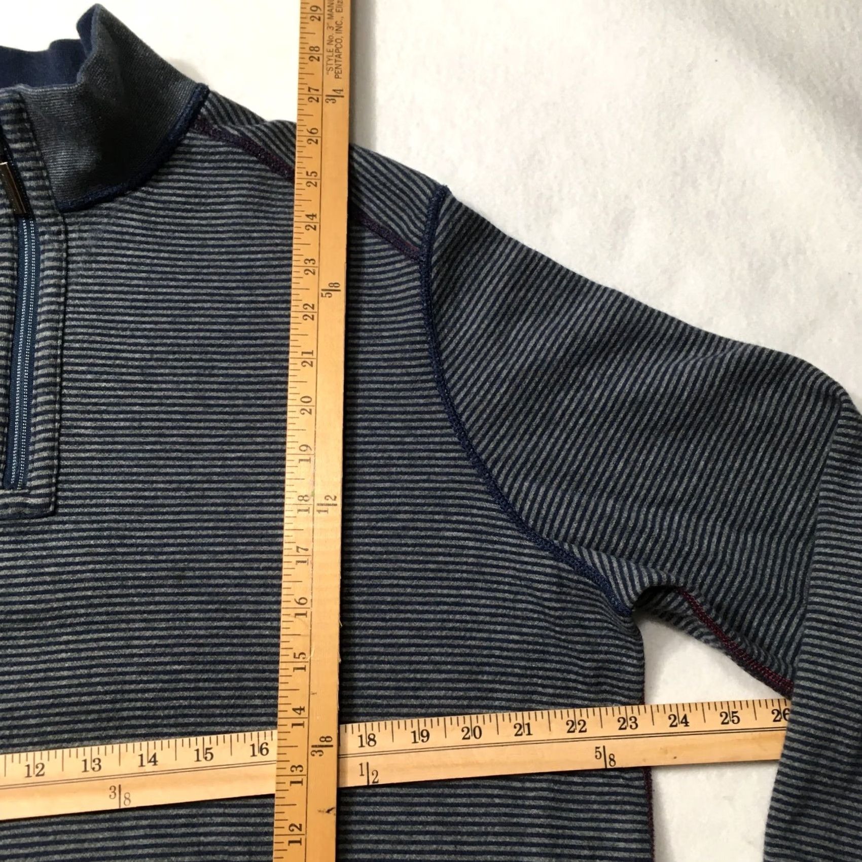Tommy Bahama Tommy Bahama Shirt Mens L Sweatshirt Navy Zip Casual Sweater striped Size US L / EU 52-54 / 3 - 4 Thumbnail
