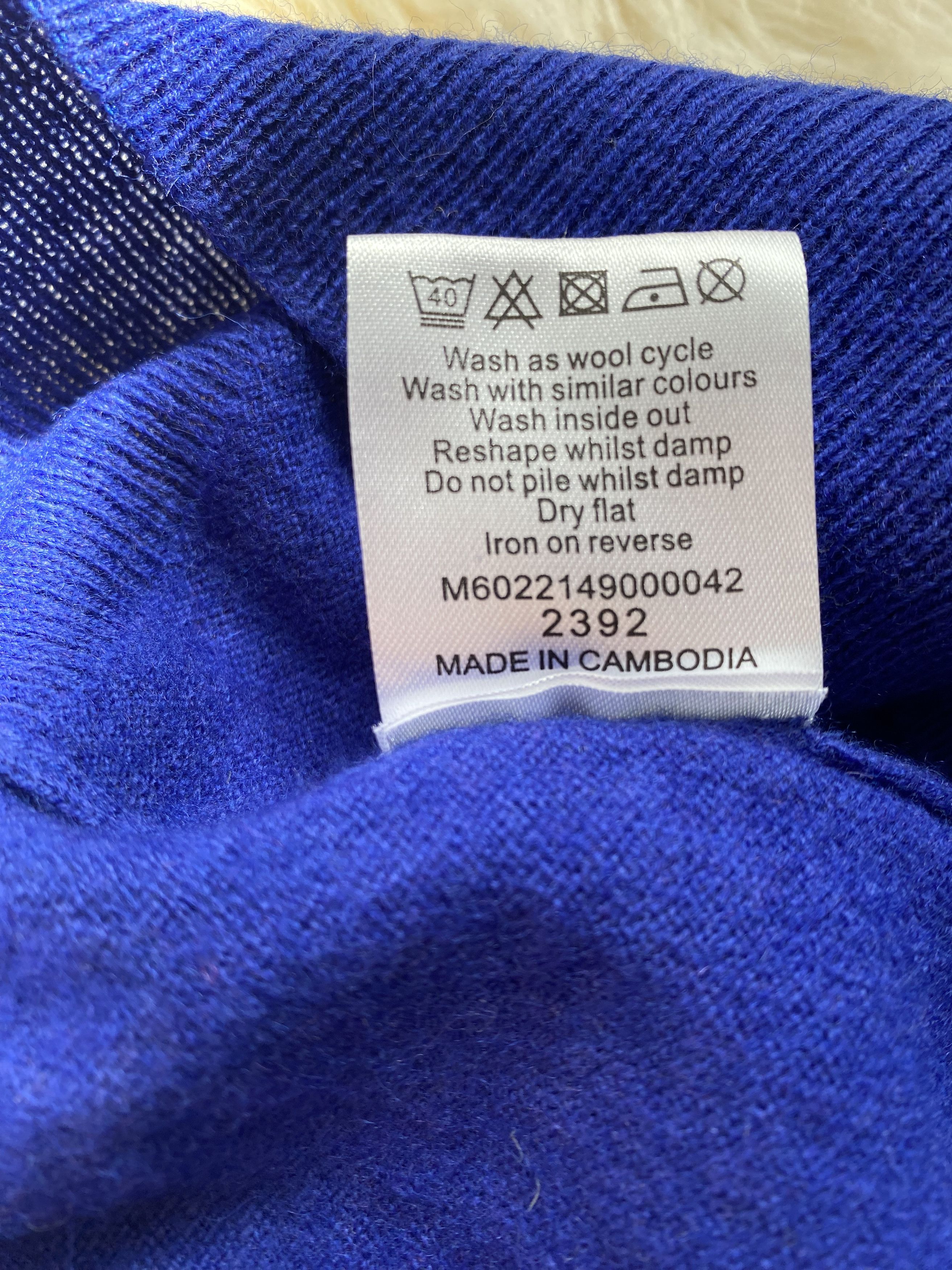 Jeff Banks Jeff Banks wool sweater Size US XL / EU 56 / 4 - 5 Thumbnail