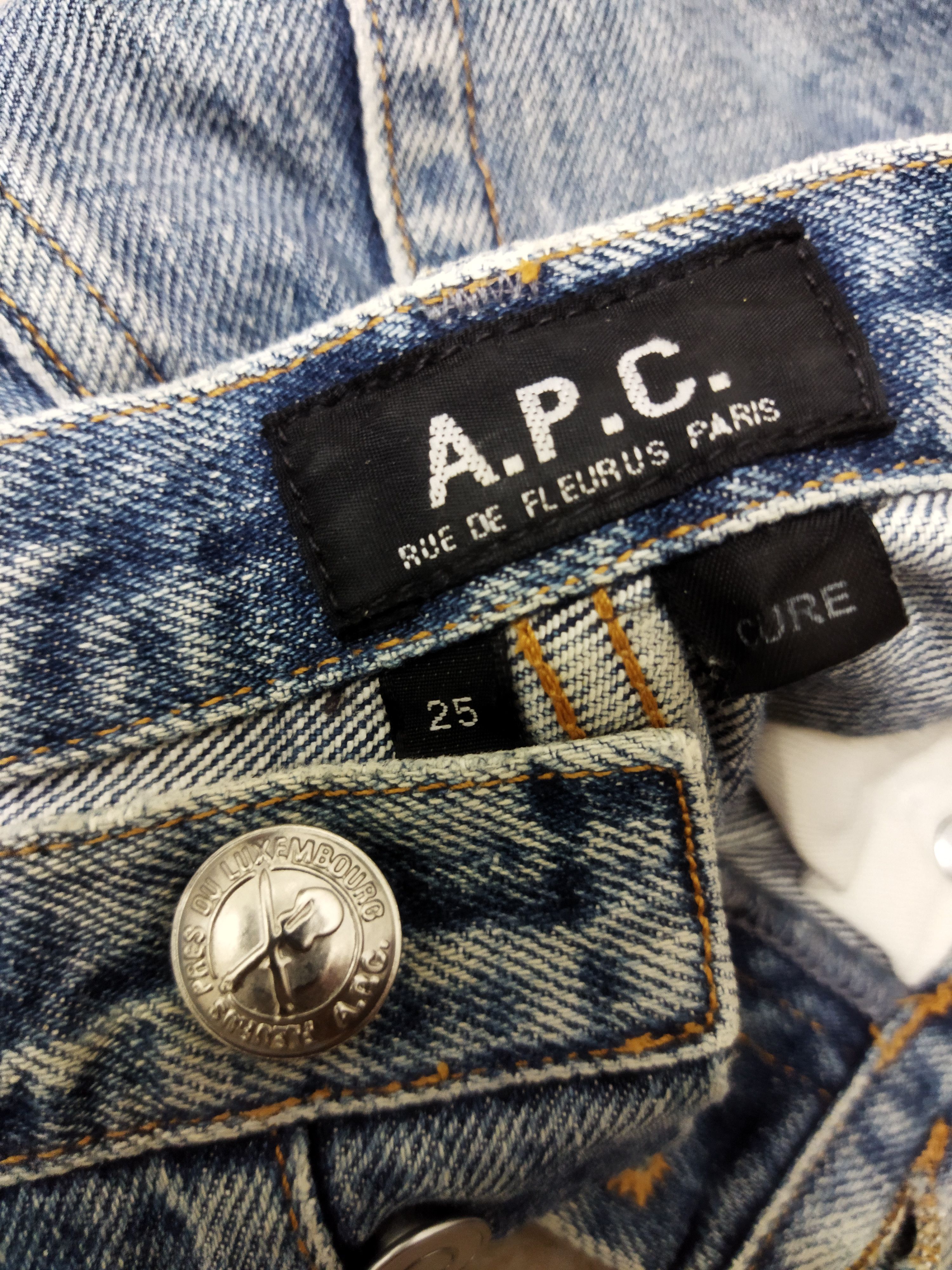 A.P.C. A.P.C Slim Fit Denim Jeans Size US 28 / EU 44 - 4 Thumbnail
