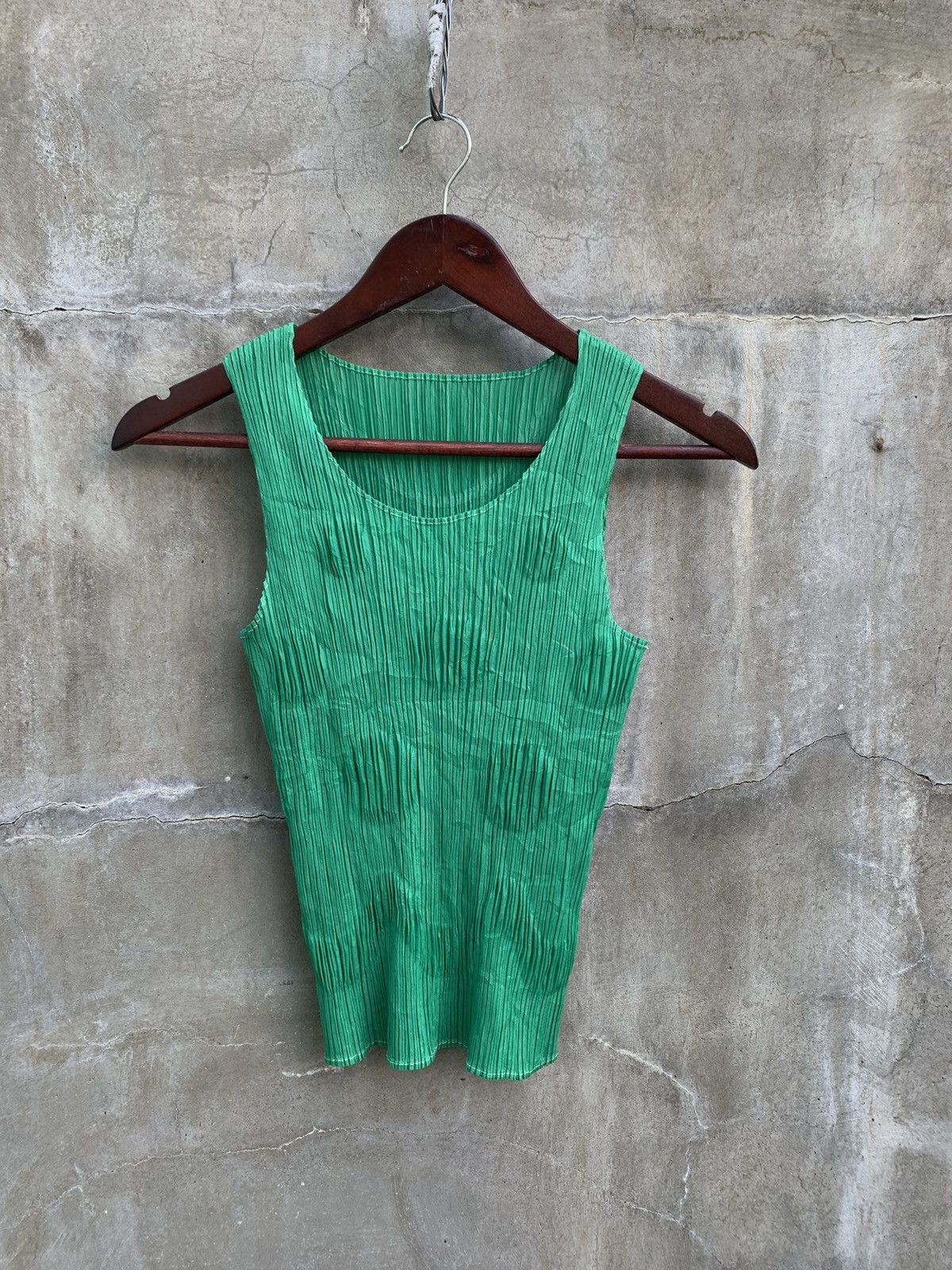 Pleats Please Issey Miyake Polkadot Pattern Sleeveless Top Size L / US 10 / IT 46 - 1 Thumbnail