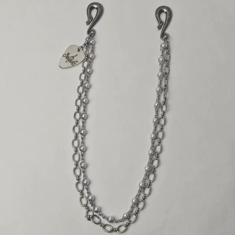 Jewelry Retro Pants Chain Waist Chain Size ONE SIZE - 10 Thumbnail
