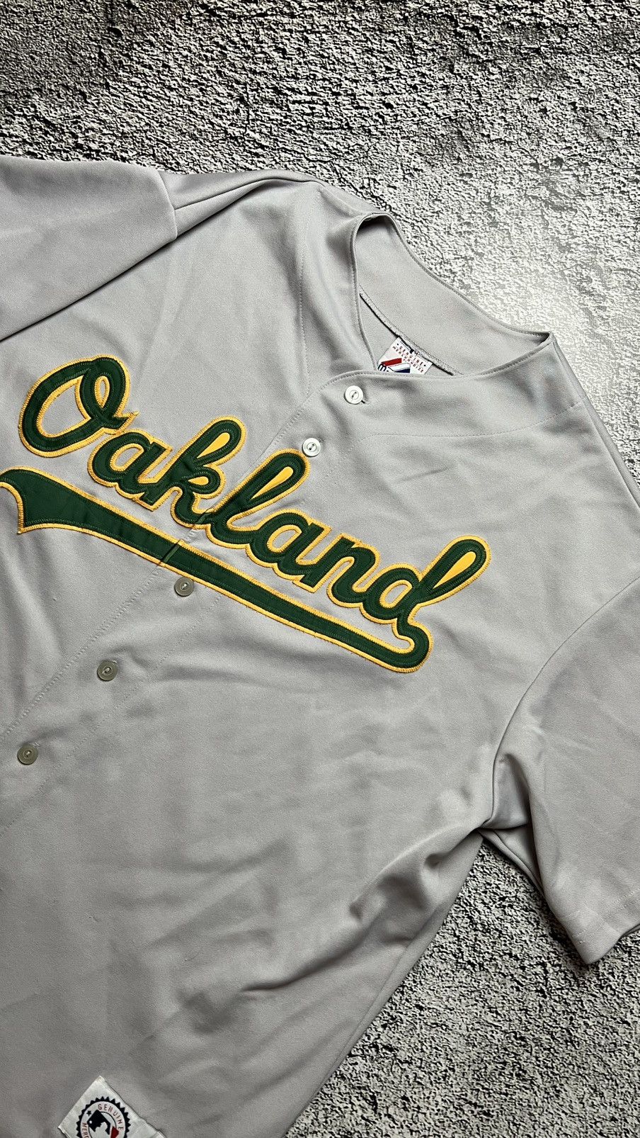 Majestic VTG 90’s Oakland athletics MLB majestic vintage jersey Size US XL / EU 56 / 4 - 2 Thumbnail