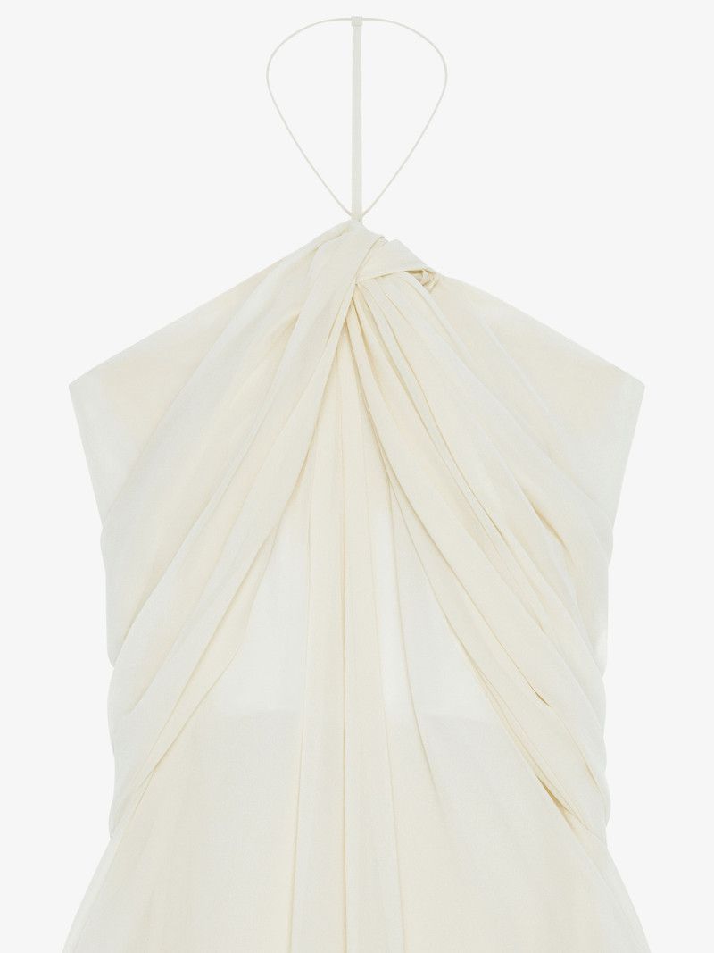 Givenchy o1n1vont0326 Evening Draped Dress in Black Size M / US 6-8 / IT 42-44 - 5 Thumbnail
