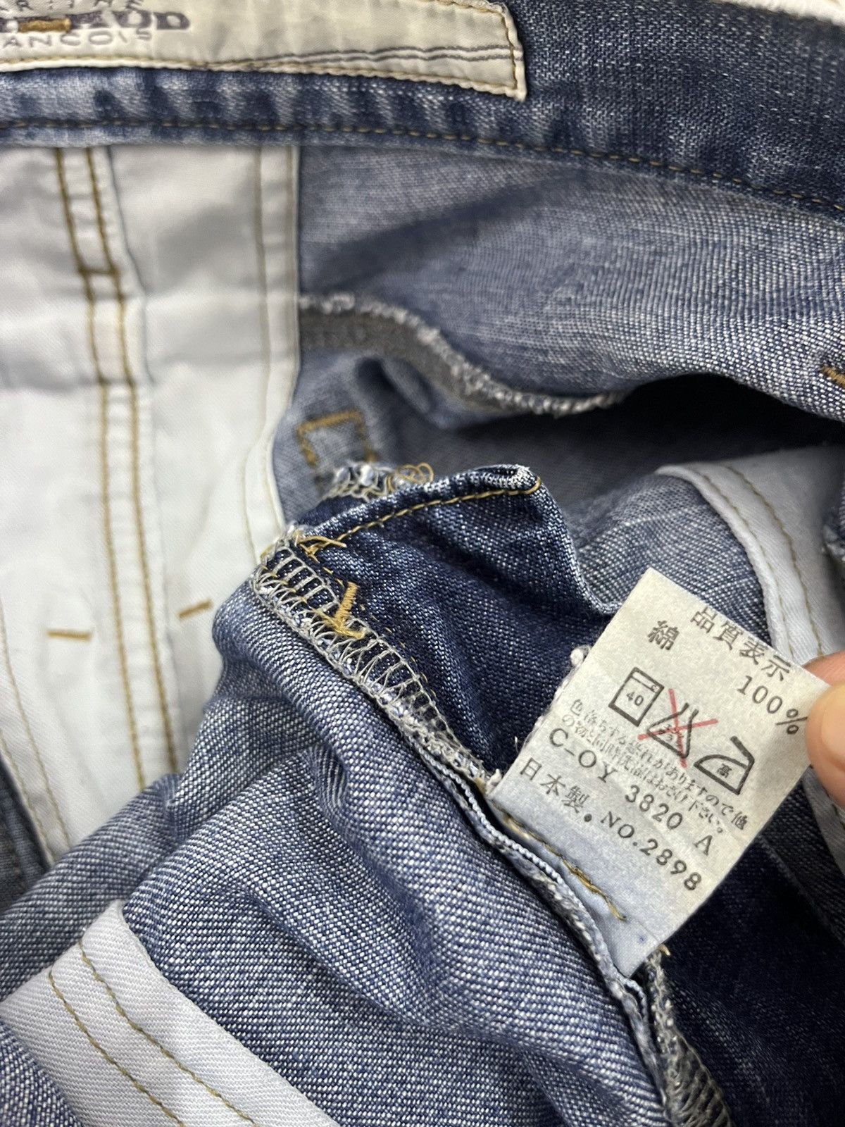 Marithe + Francois Girbaud Girbaud Workwear Wide Jeans Size US 30 / EU 46 - 8 Thumbnail