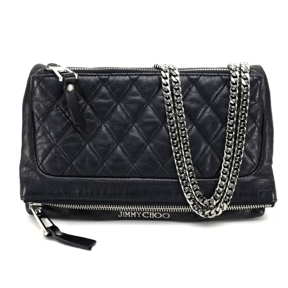 Jimmy Choo JIMMY CHOO Quilted Leather Chain Size ONE SIZE - 1 Thumbnail